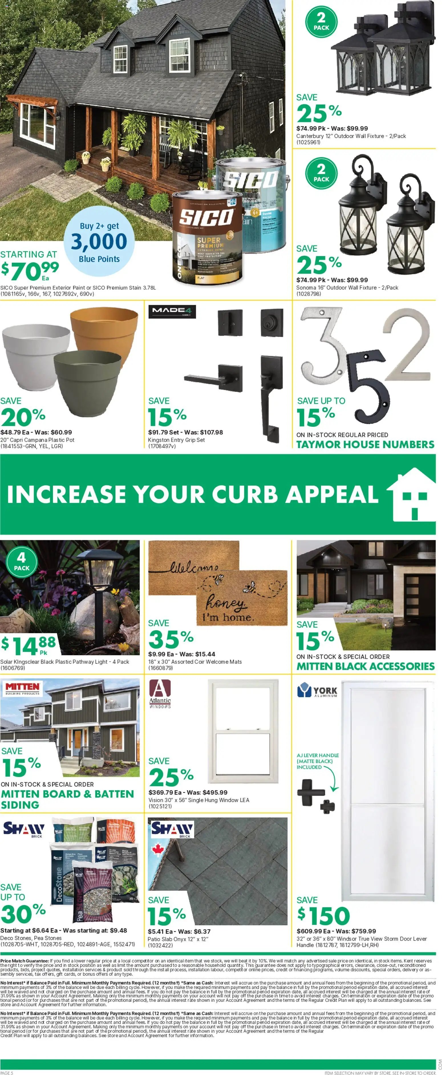 Kent weekly flyer / circulaire