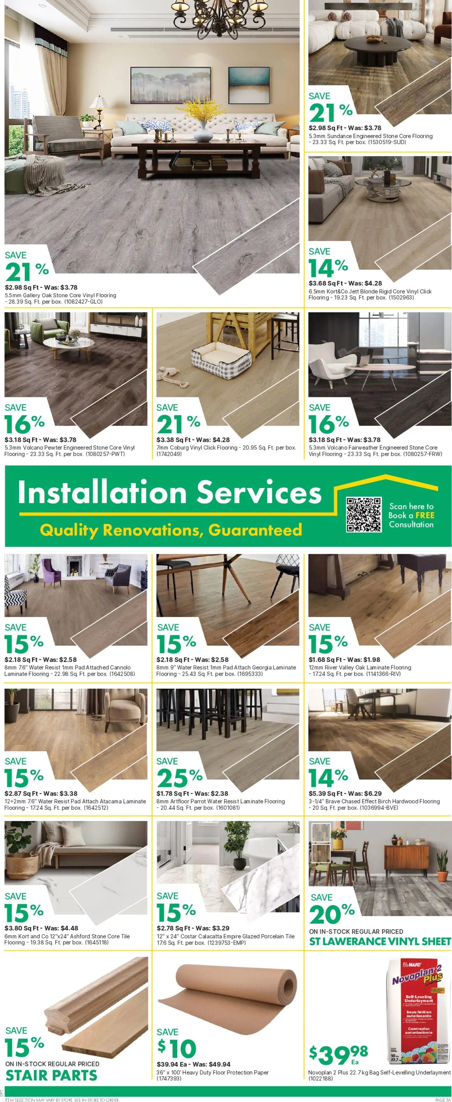 Kent weekly flyer / circulaire