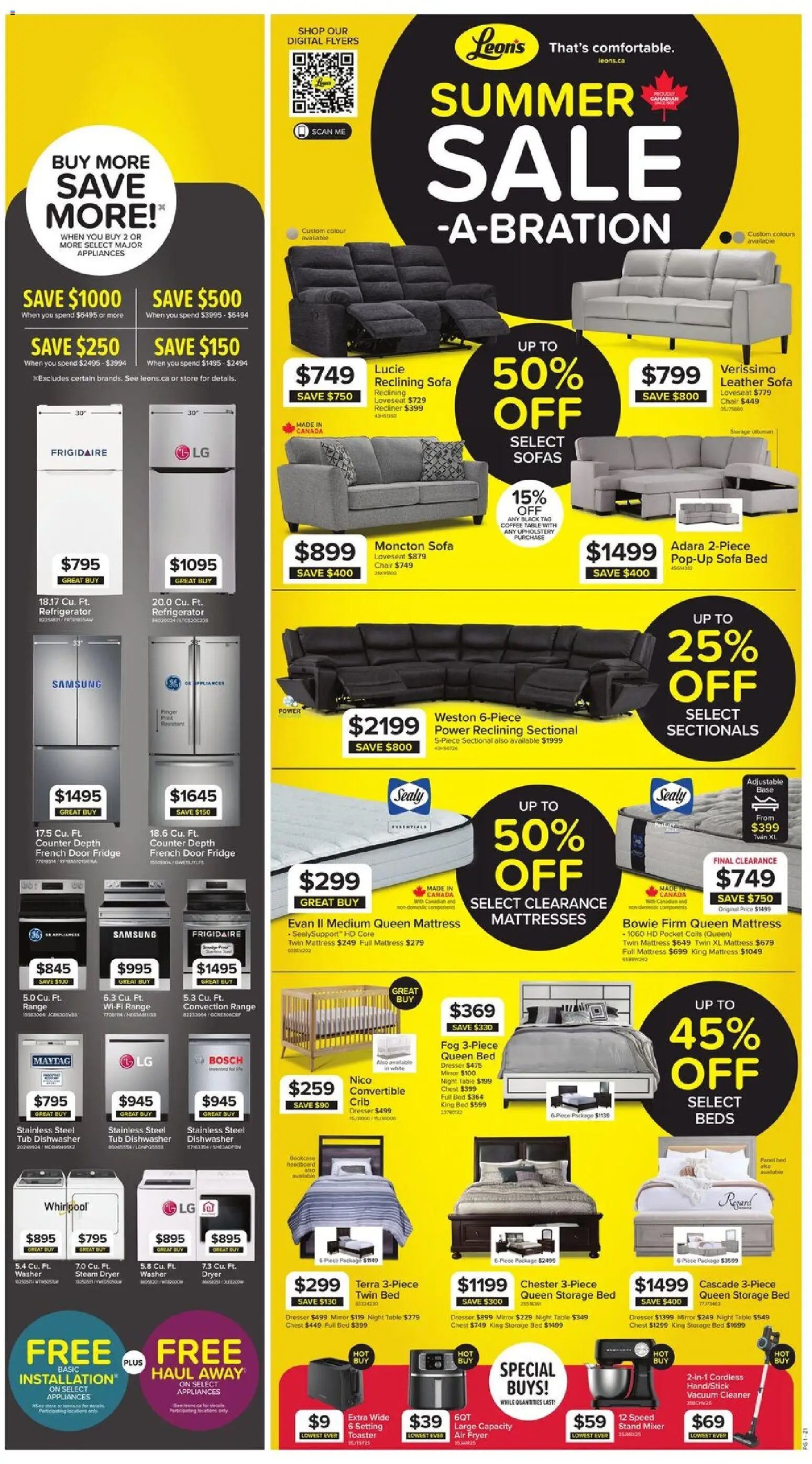 Leon's weekly flyer / circulaire