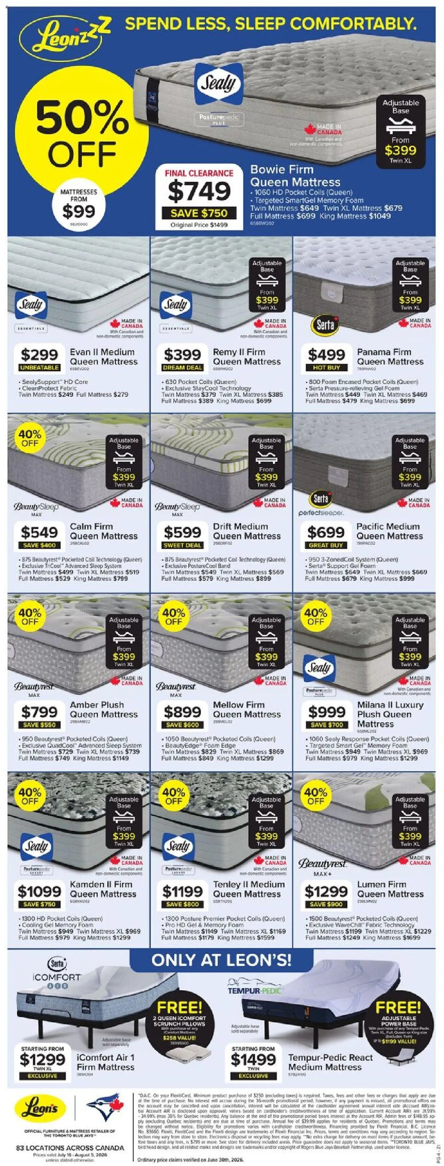 Leon's weekly flyer / circulaire