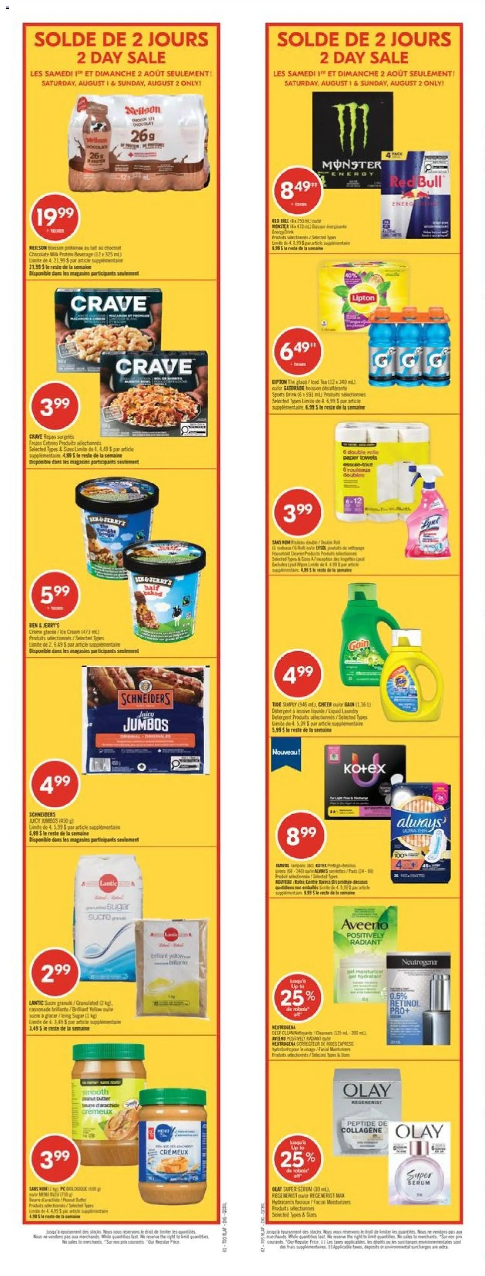 Pharmaprix weekly flyer / circulaire