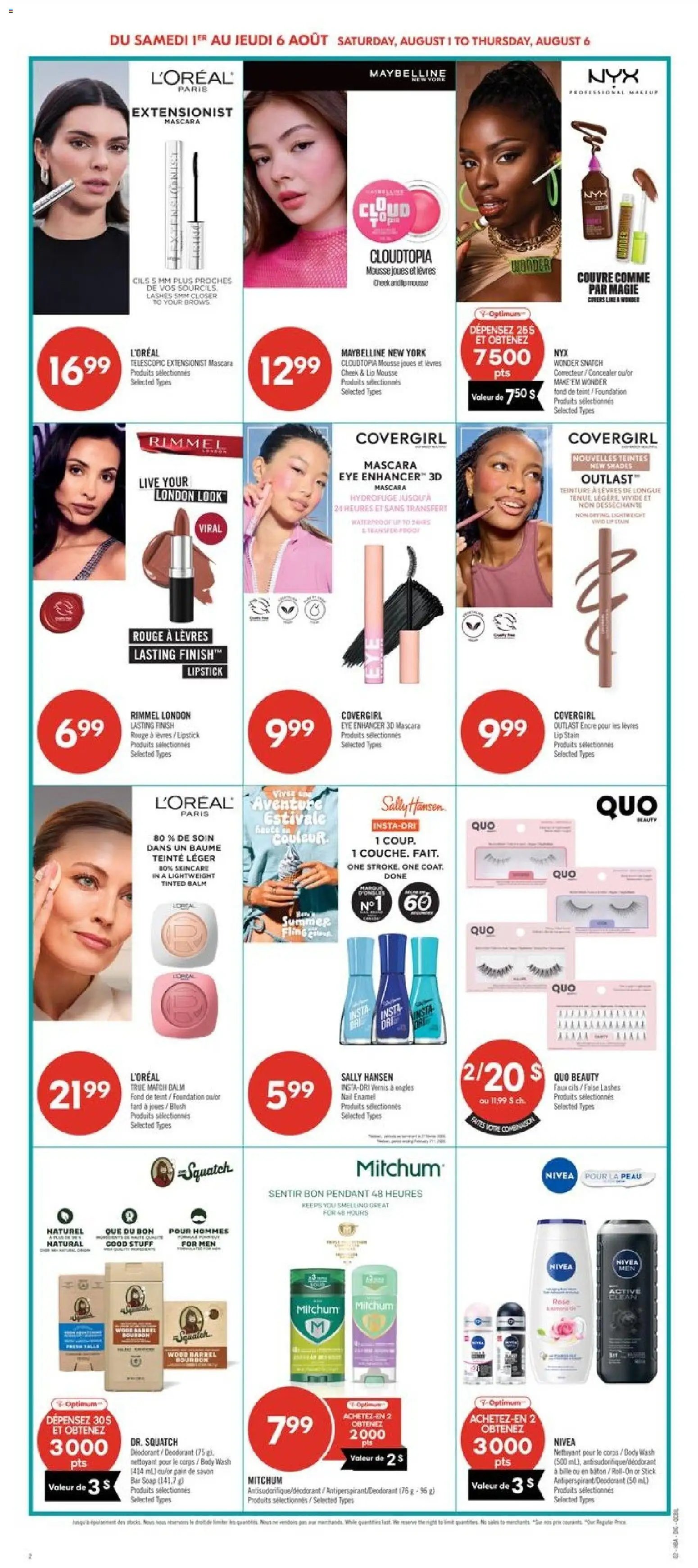 Pharmaprix weekly flyer / circulaire
