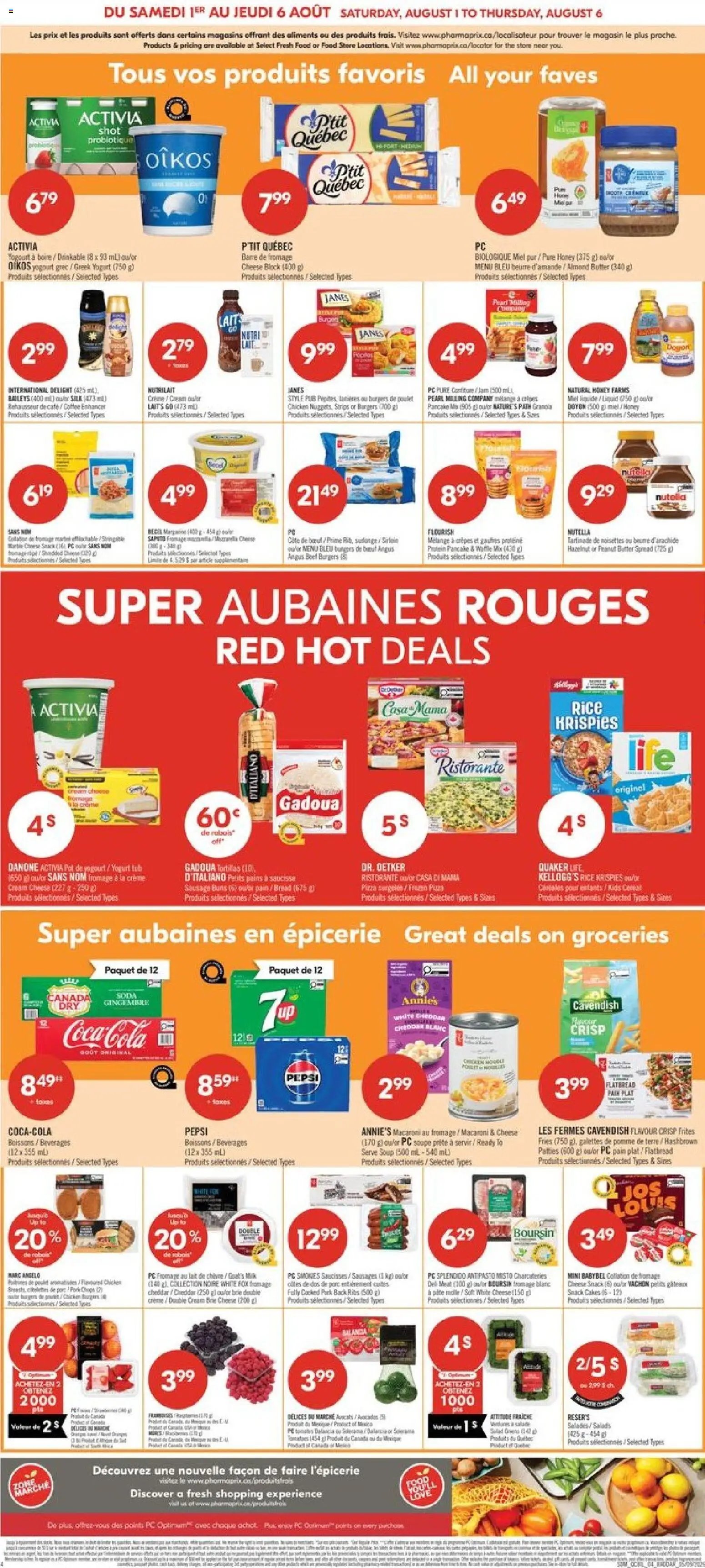Pharmaprix weekly flyer / circulaire