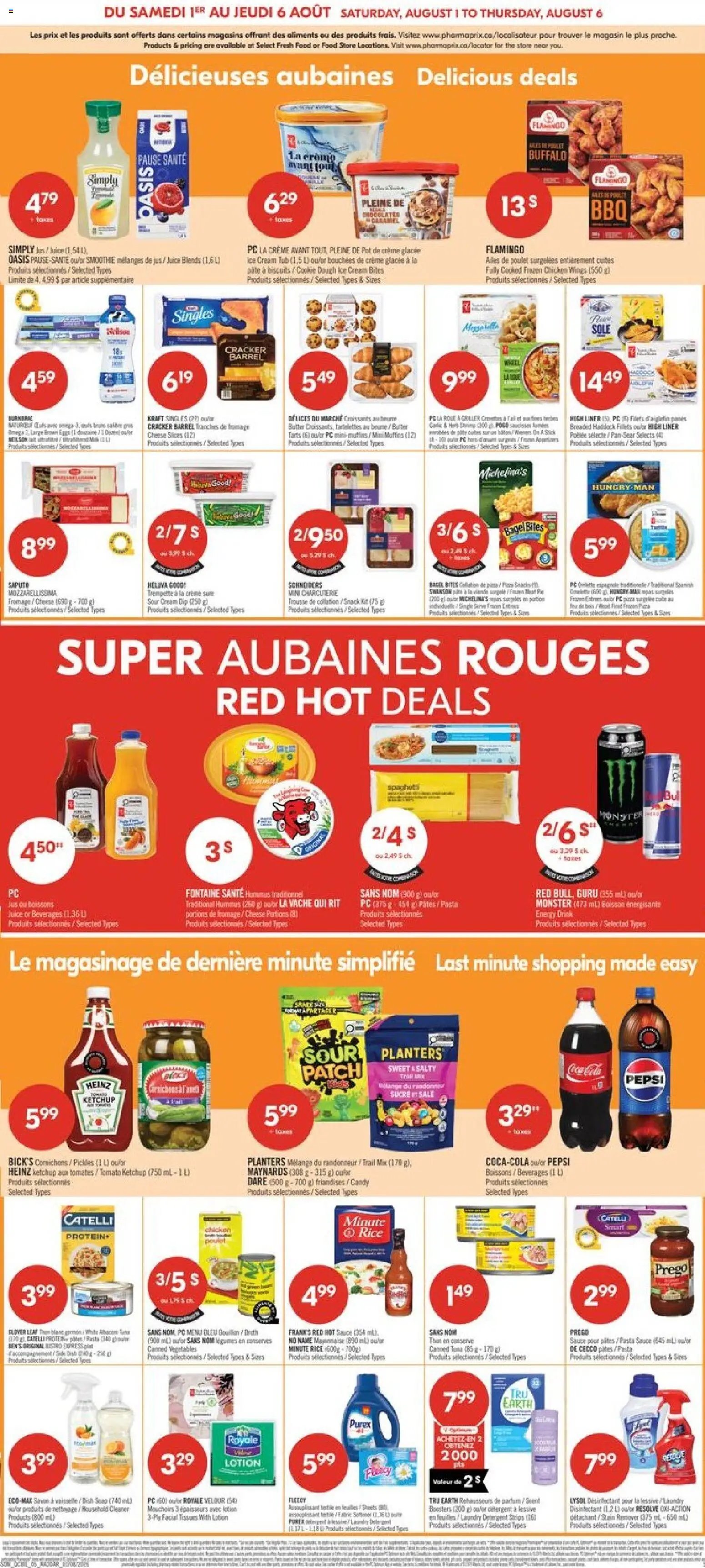 Pharmaprix weekly flyer / circulaire
