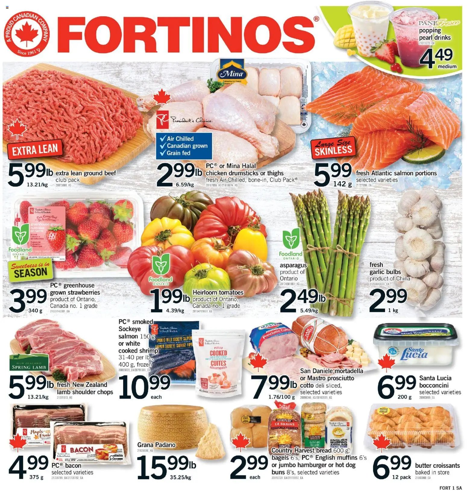 Fortinos weekly flyer - Brampton