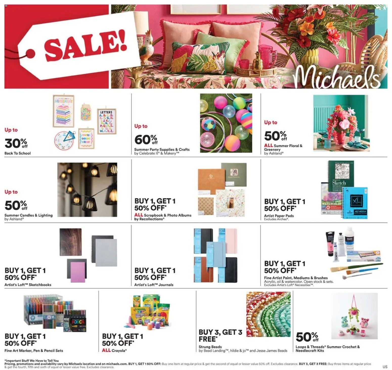 Michaels weekly flyer - Smyrna