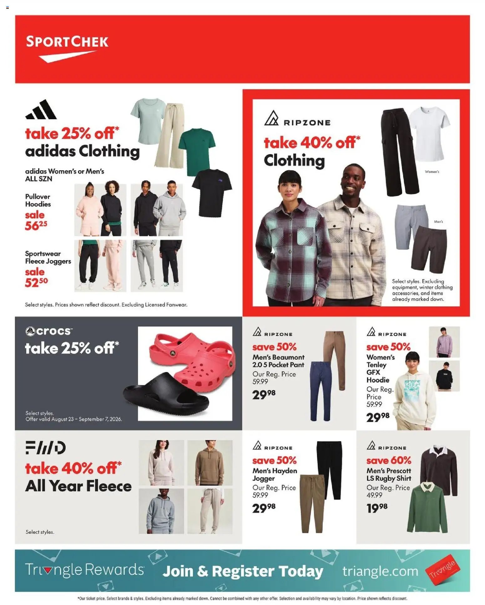 Sport Chek flyer / circulaire