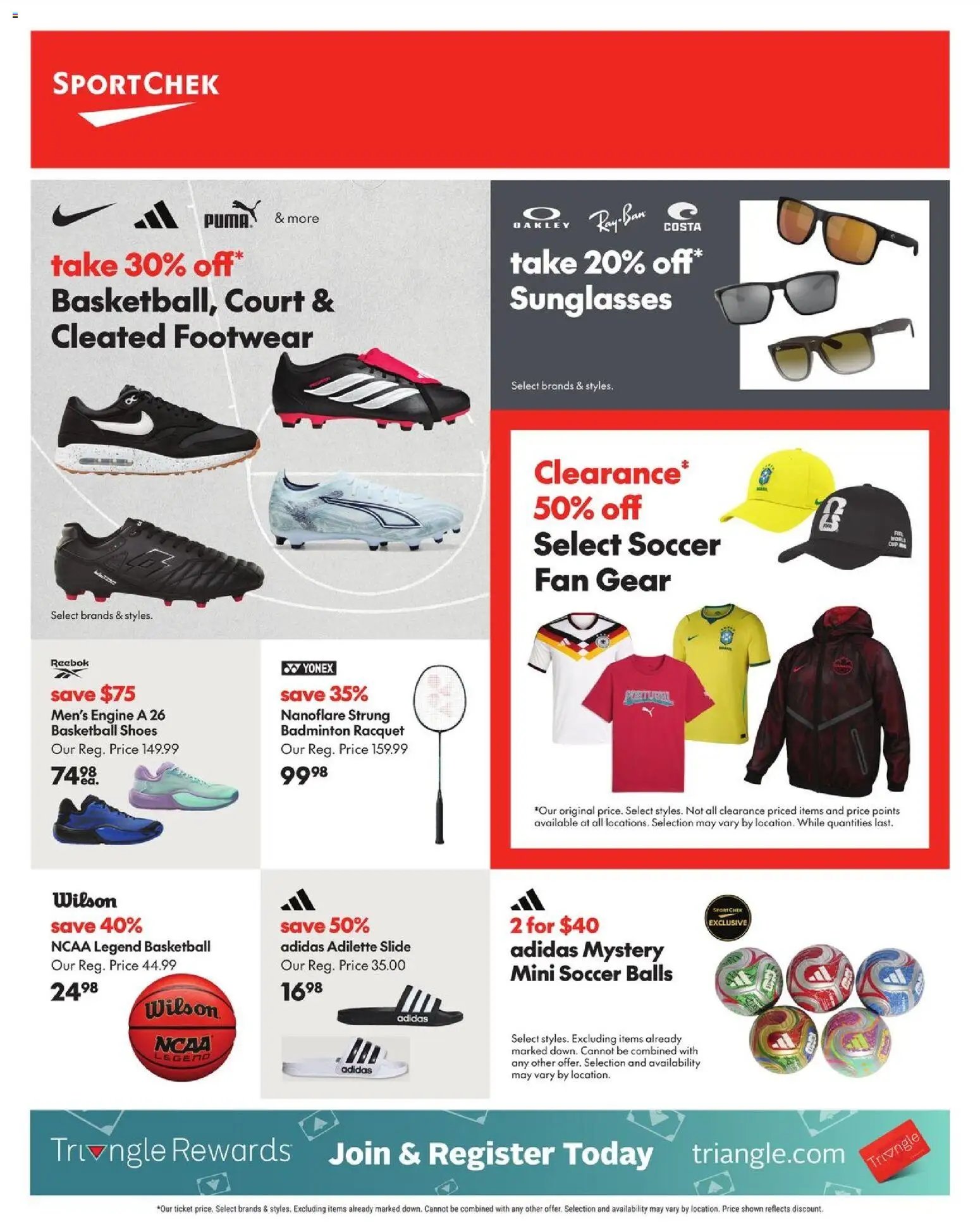 Sport Chek flyer / circulaire