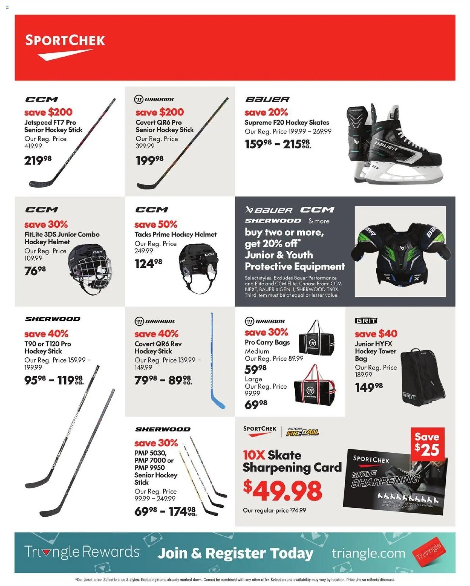 Sport Chek flyer / circulaire