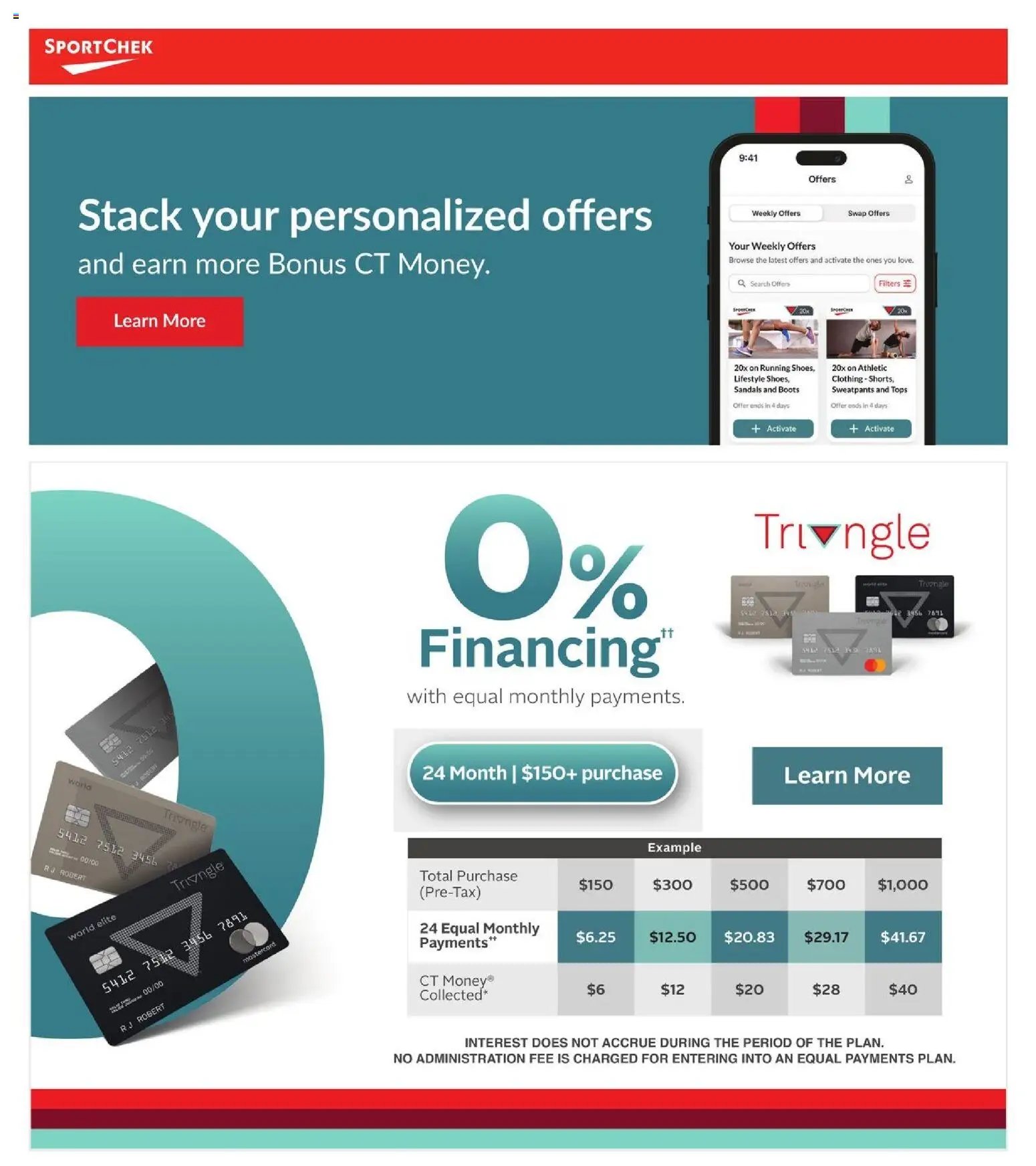 Sport Chek flyer / circulaire