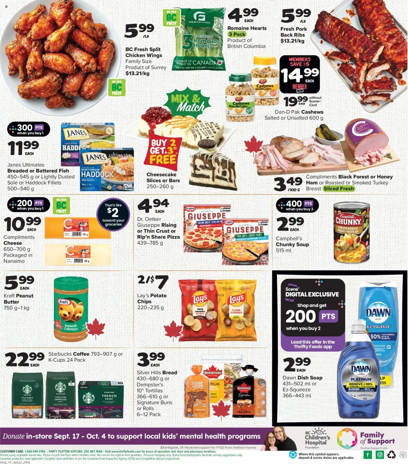 Thrifty Foods weekly flyer / circulaire
