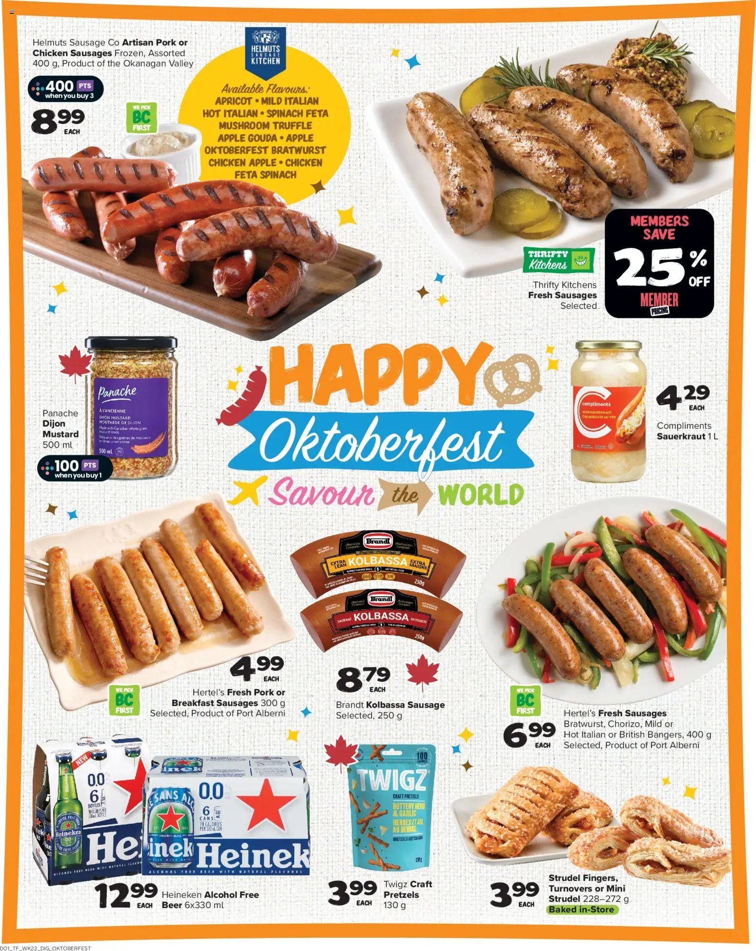 Thrifty Foods weekly flyer / circulaire