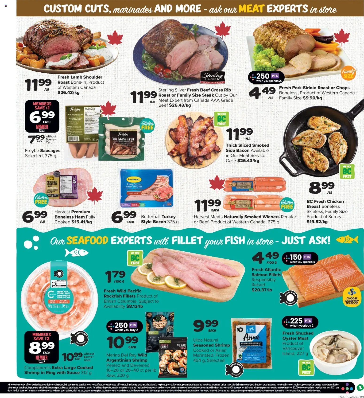Thrifty Foods weekly flyer / circulaire