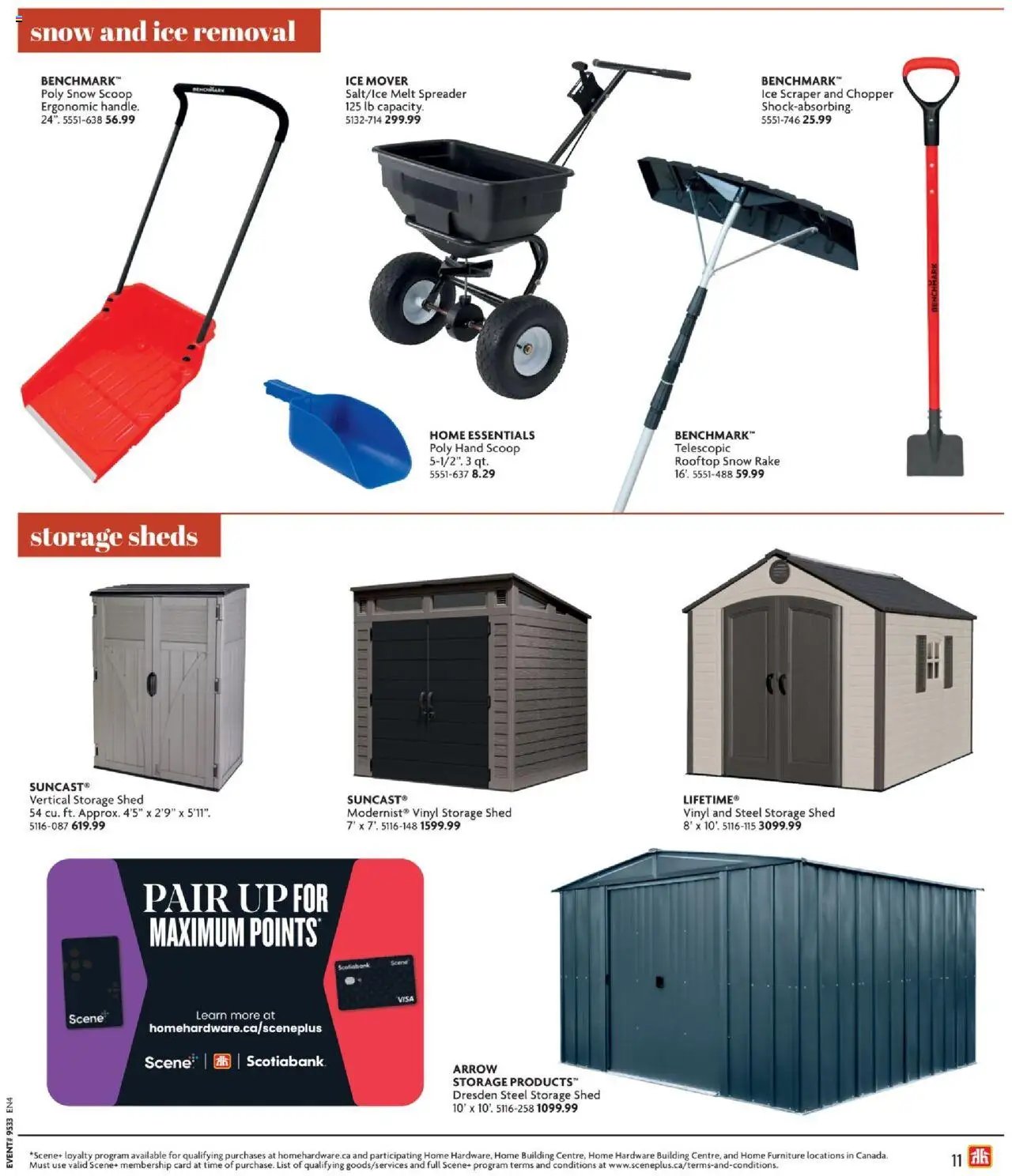 Home Hardware - Fall and winter flyer