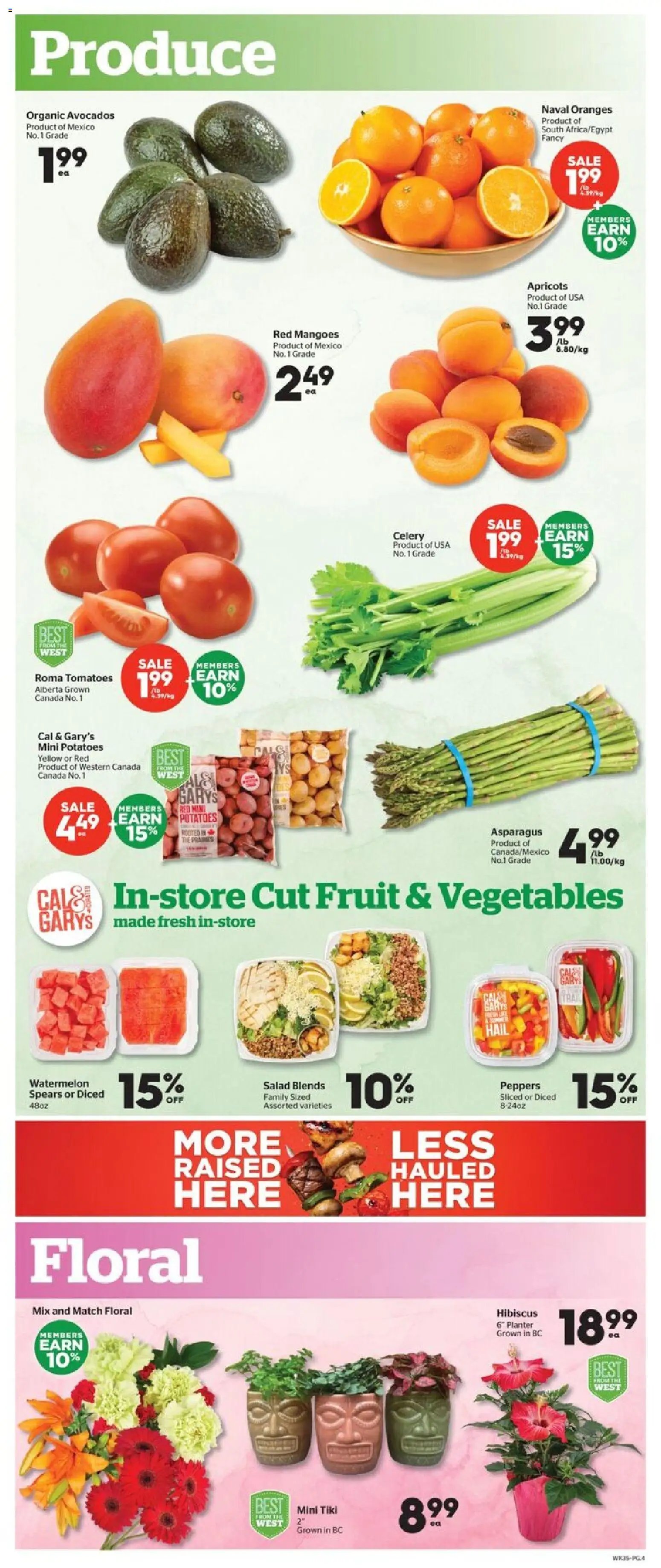 Calgary Co-op weekly flyer / circulaire
