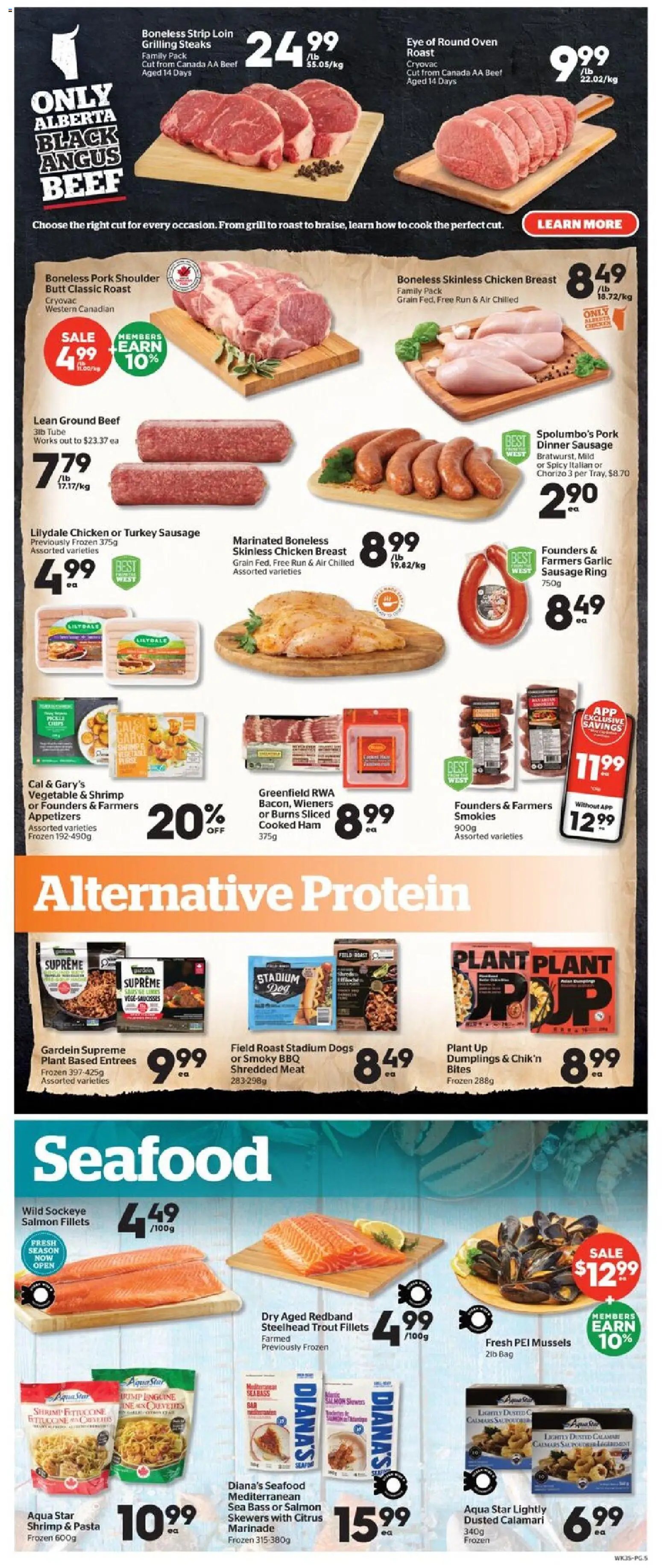 Calgary Co-op weekly flyer / circulaire