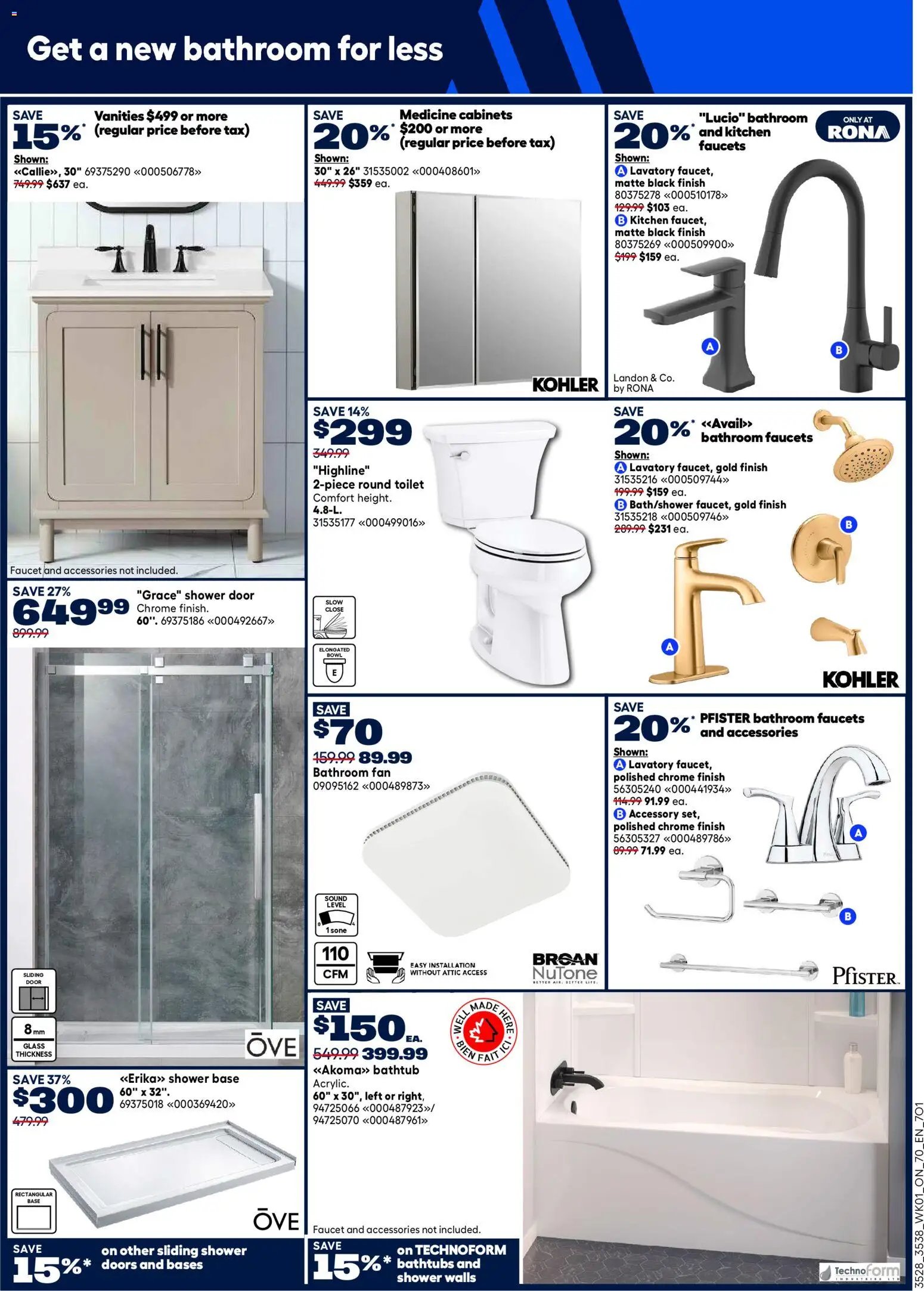 Rona weekly flyer