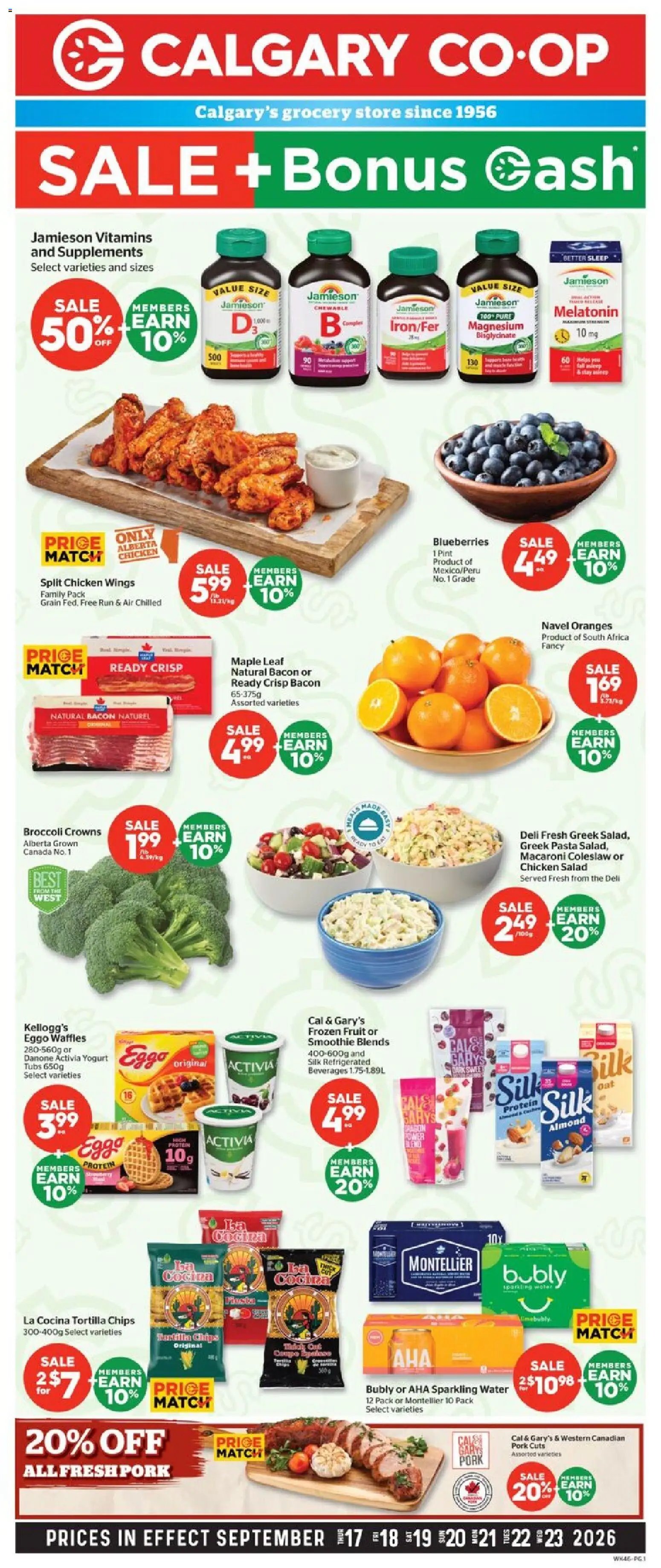 Calgary Co-op weekly flyer / circulaire