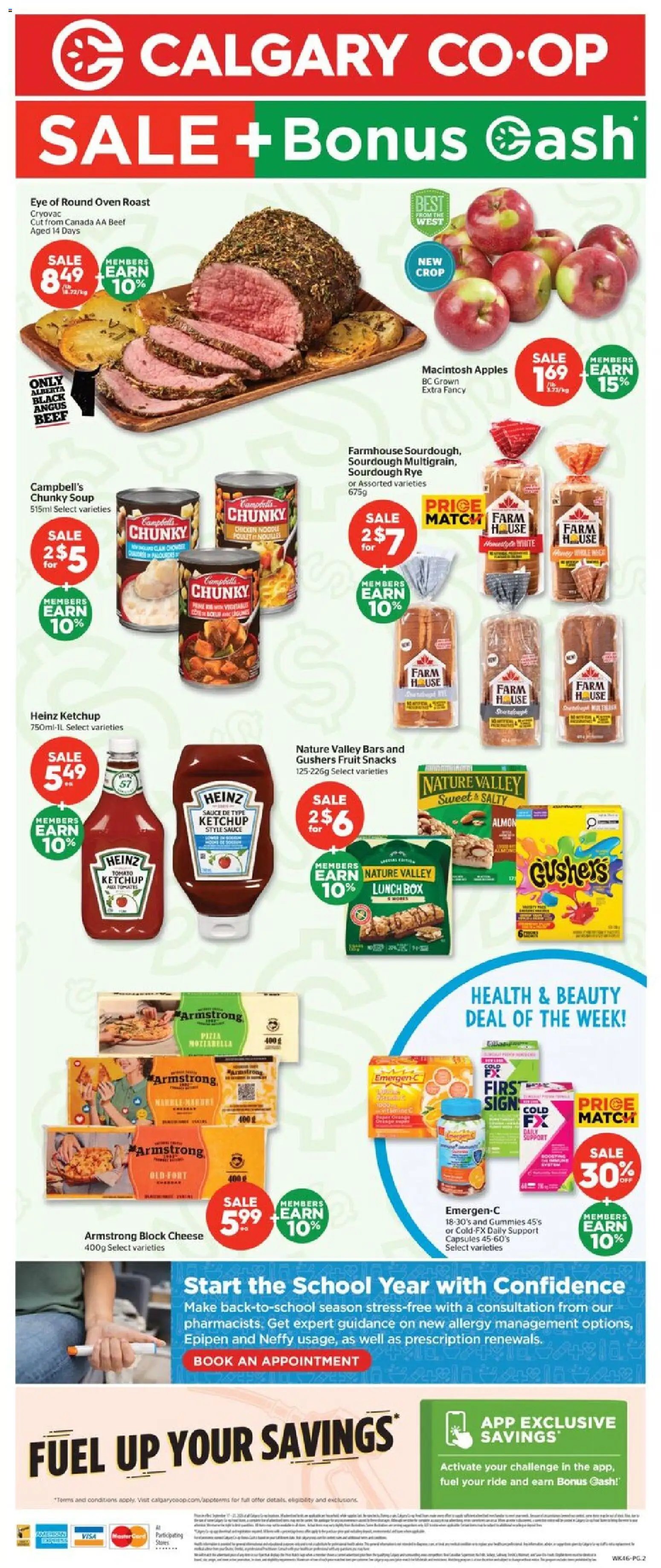 Calgary Co-op weekly flyer / circulaire