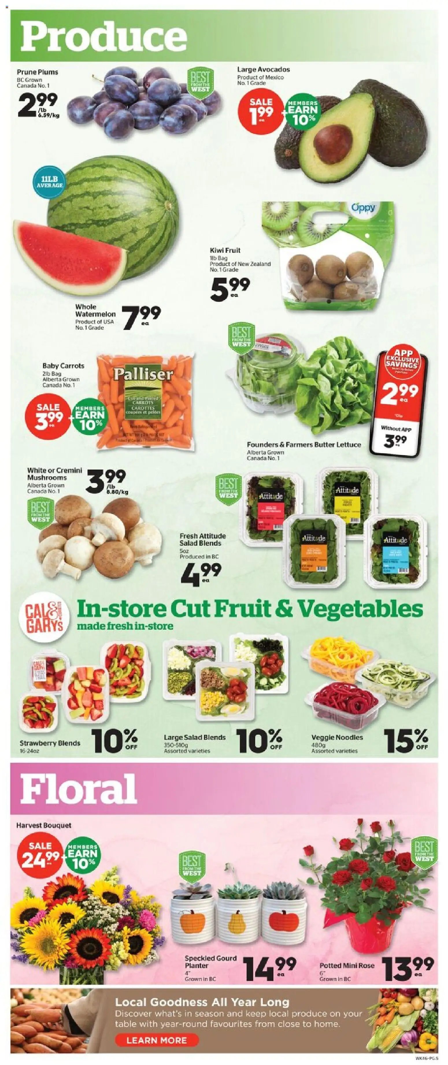 Calgary Co-op weekly flyer / circulaire