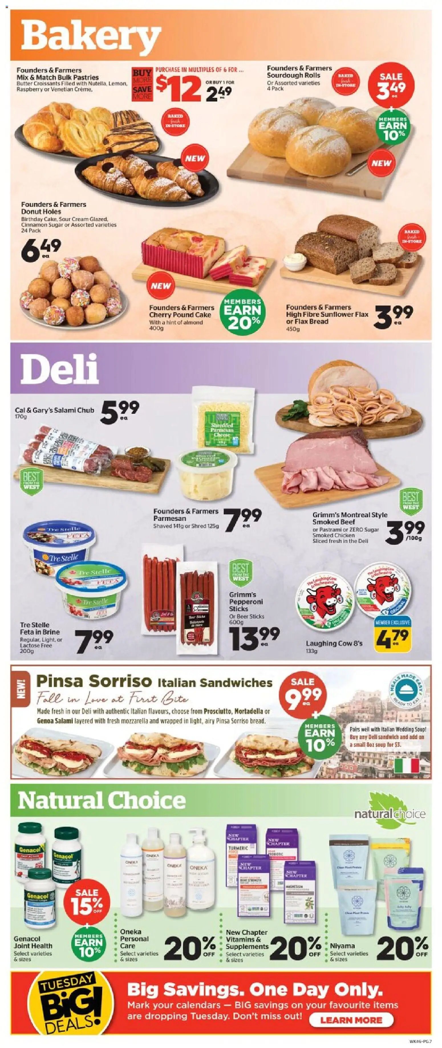 Calgary Co-op weekly flyer / circulaire