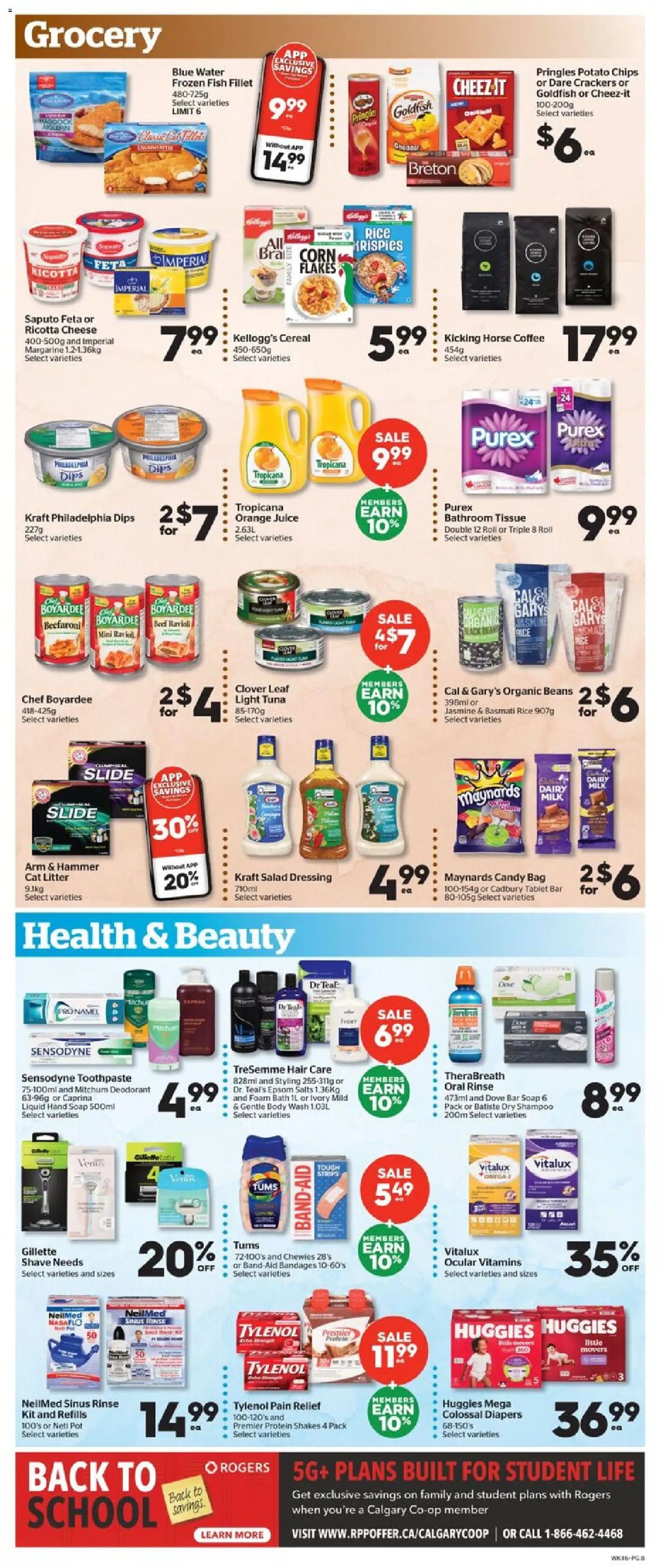 Calgary Co-op weekly flyer / circulaire