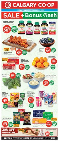 Calgary Co-op weekly flyer / circulaire
