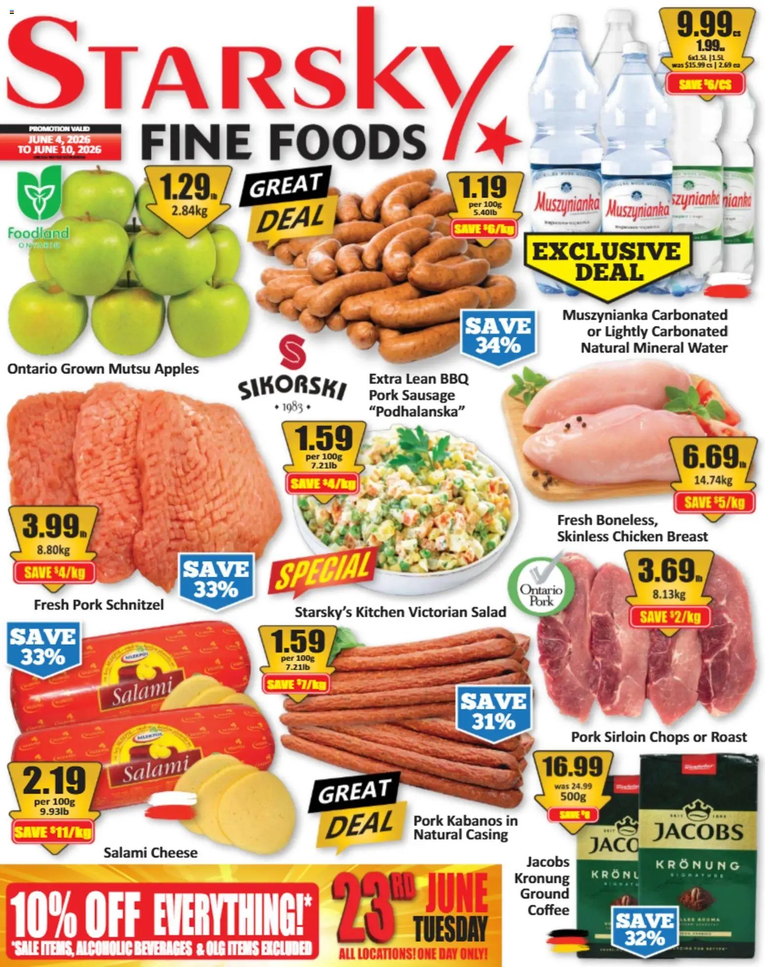 Starsky weekly flyer / circulaire
