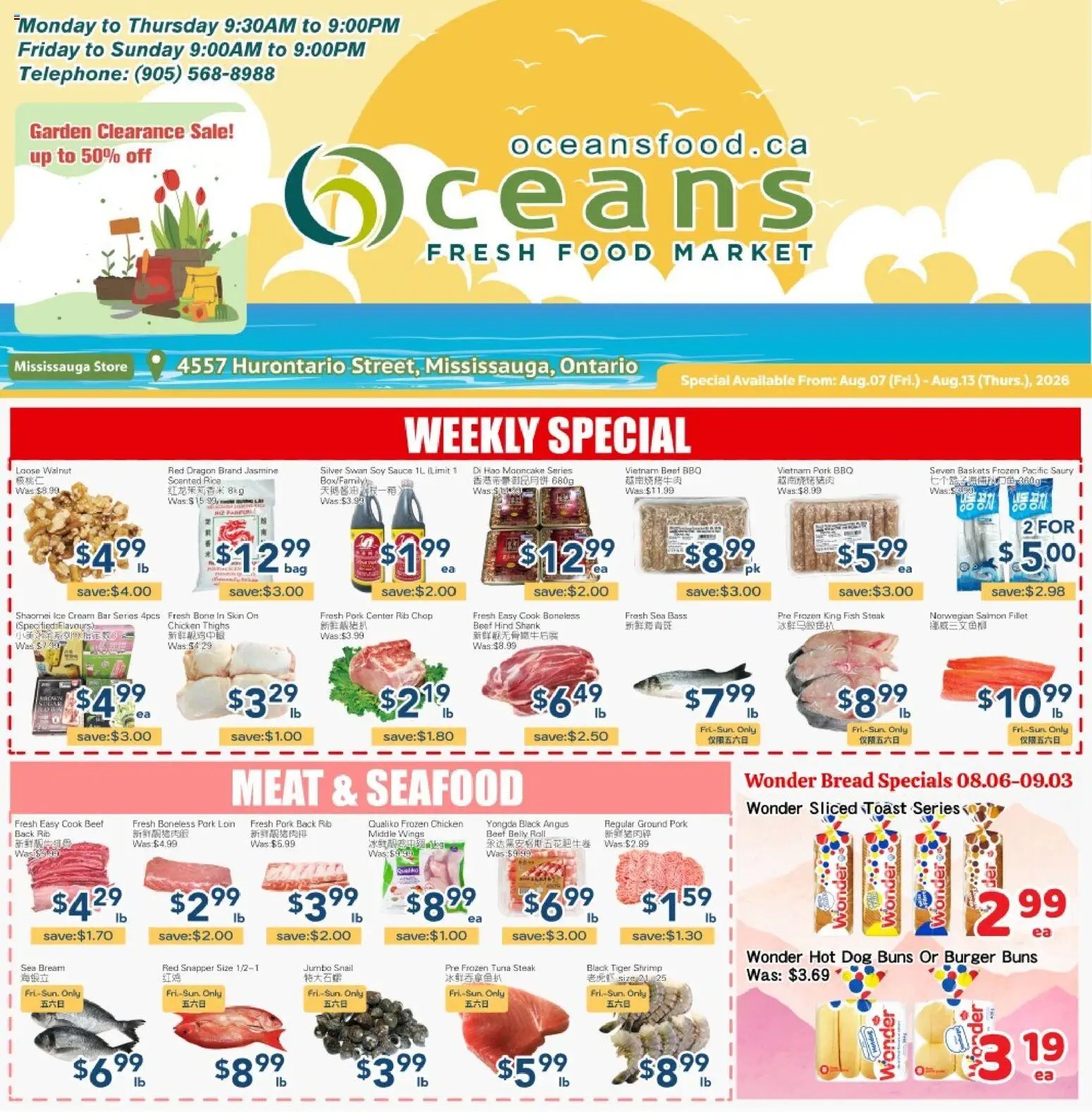 Oceans weekly flyer - Mississauga
