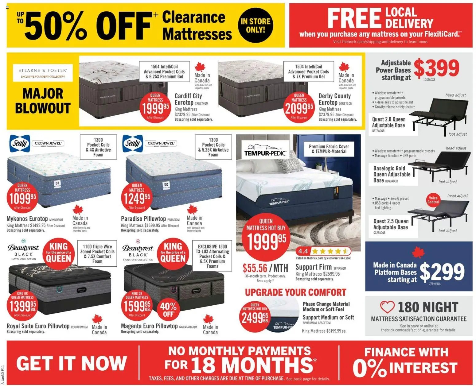 The Brick weekly flyer / circulaire