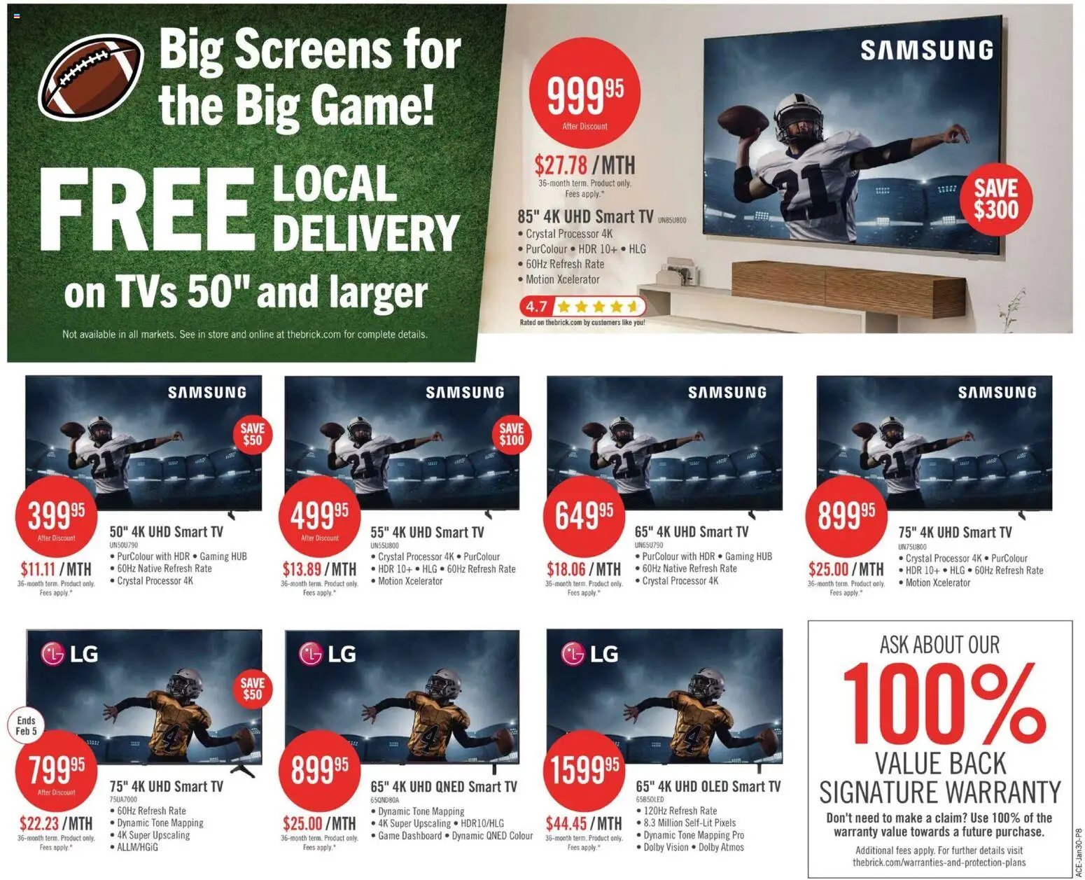 The Brick weekly flyer / circulaire