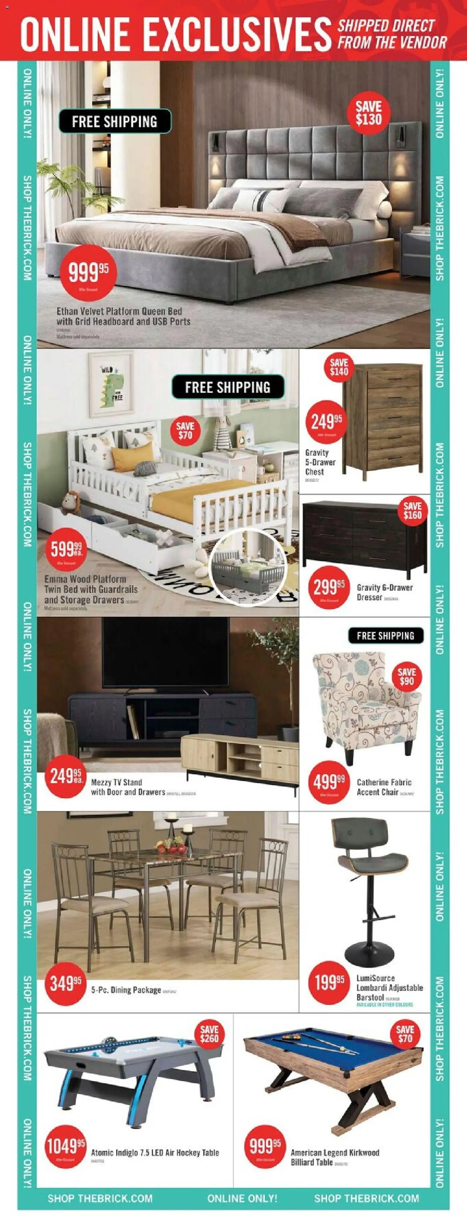 The Brick weekly flyer / circulaire