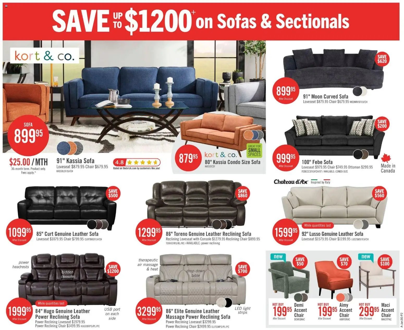 The Brick weekly flyer / circulaire