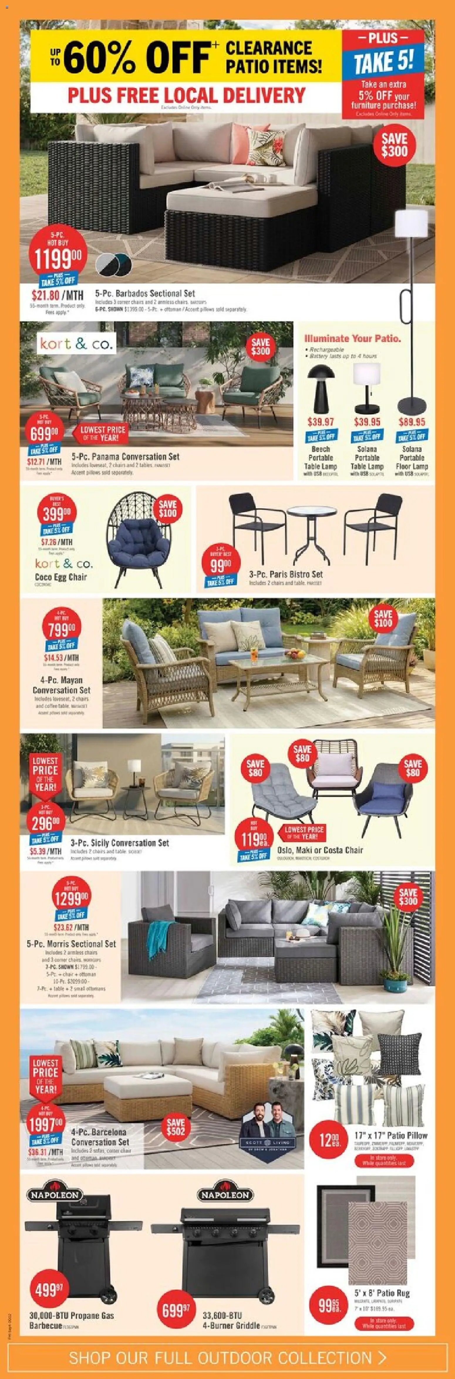 The Brick weekly flyer / circulaire