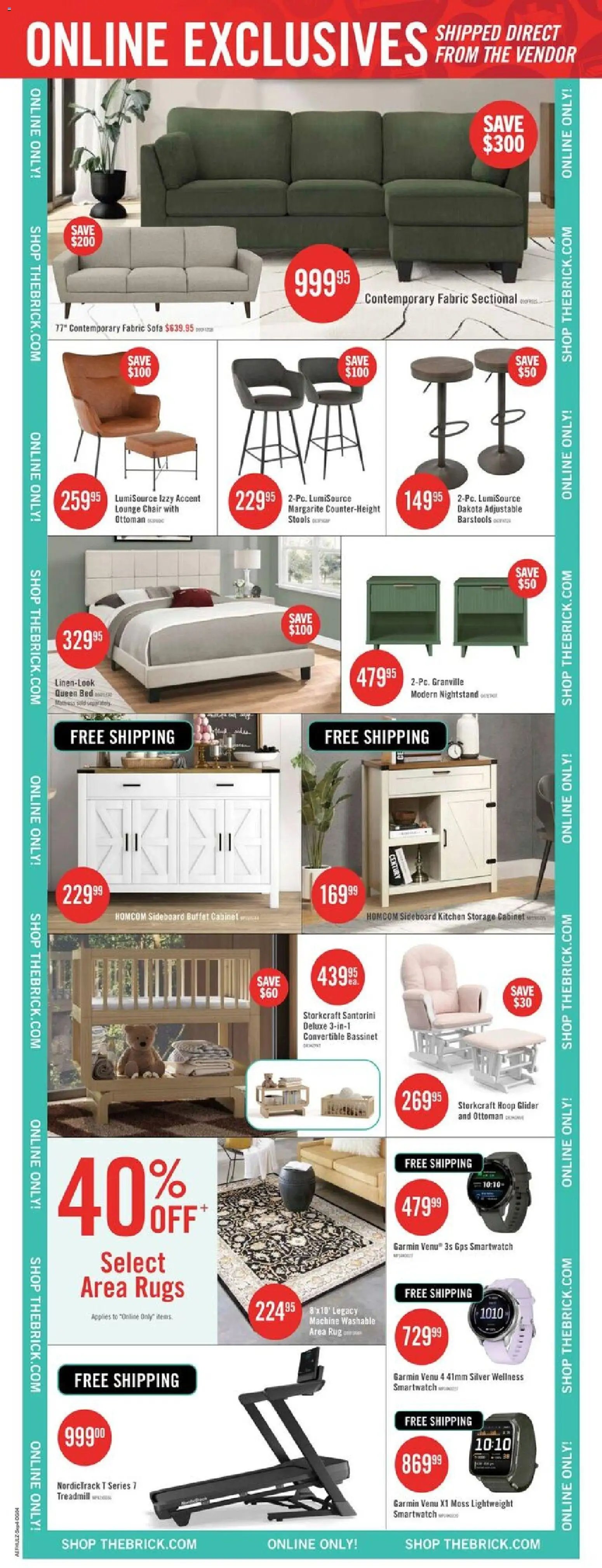 The Brick weekly flyer / circulaire