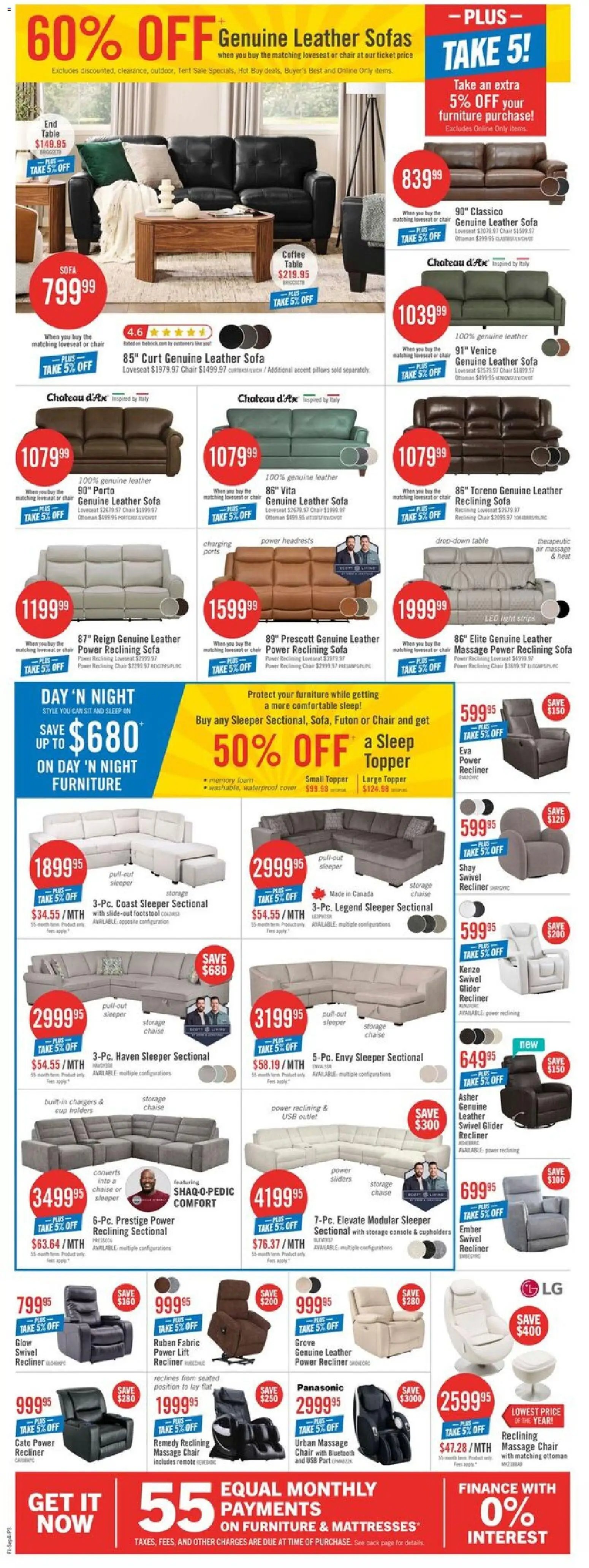 The Brick weekly flyer / circulaire