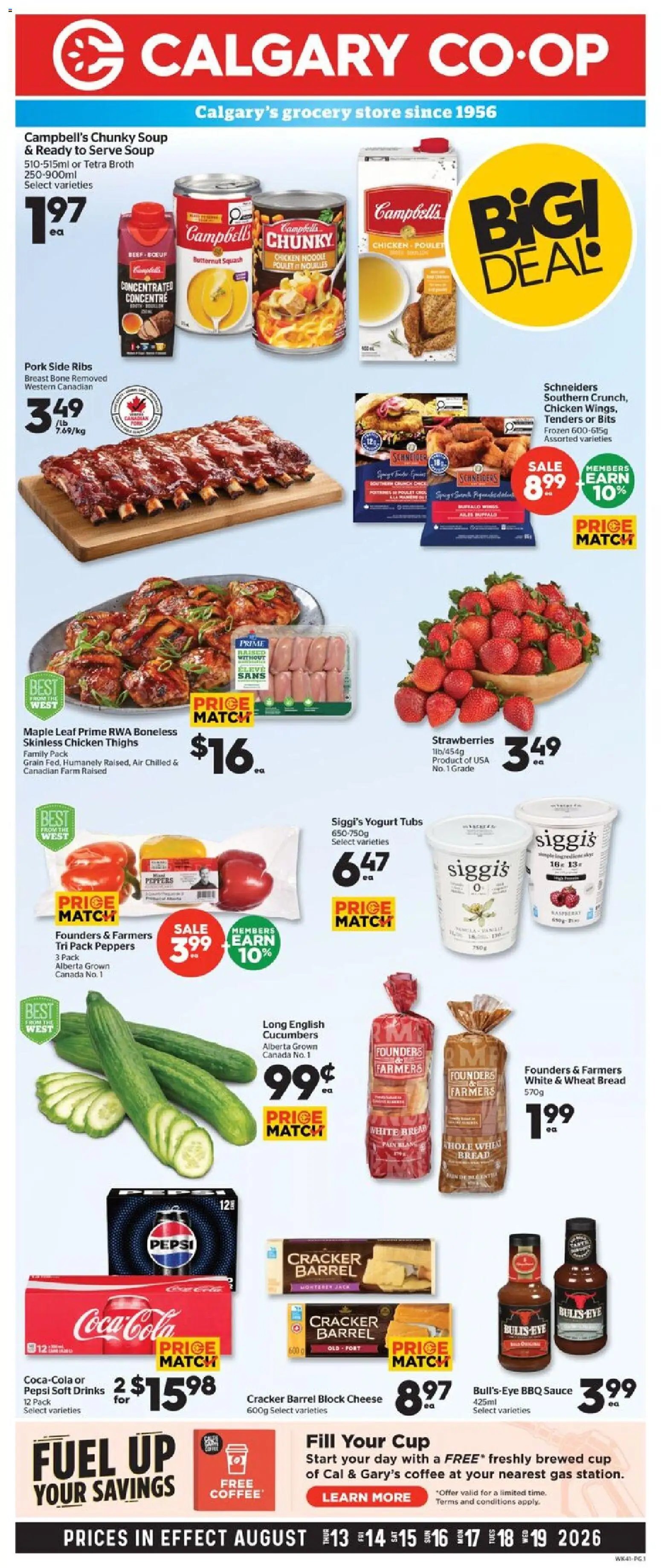 Calgary Co-op weekly flyer / circulaire