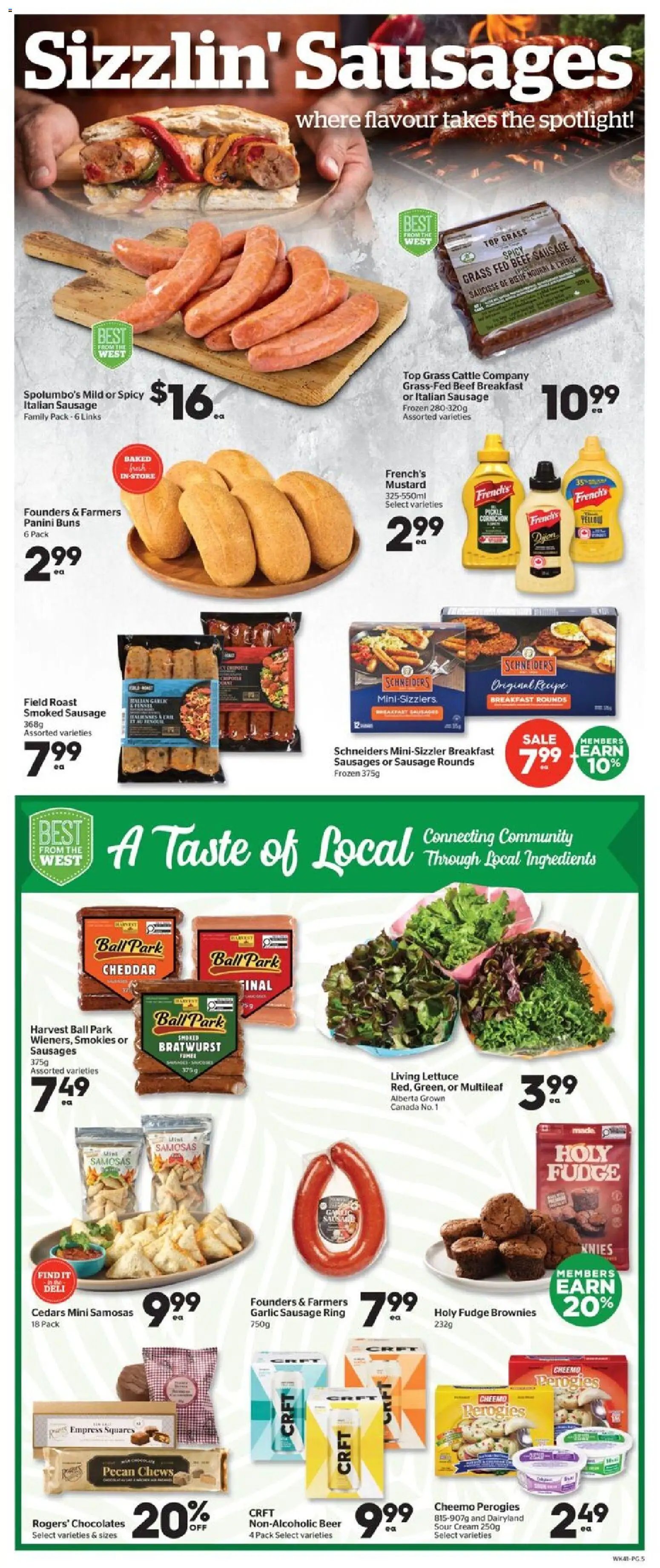 Calgary Co-op weekly flyer / circulaire