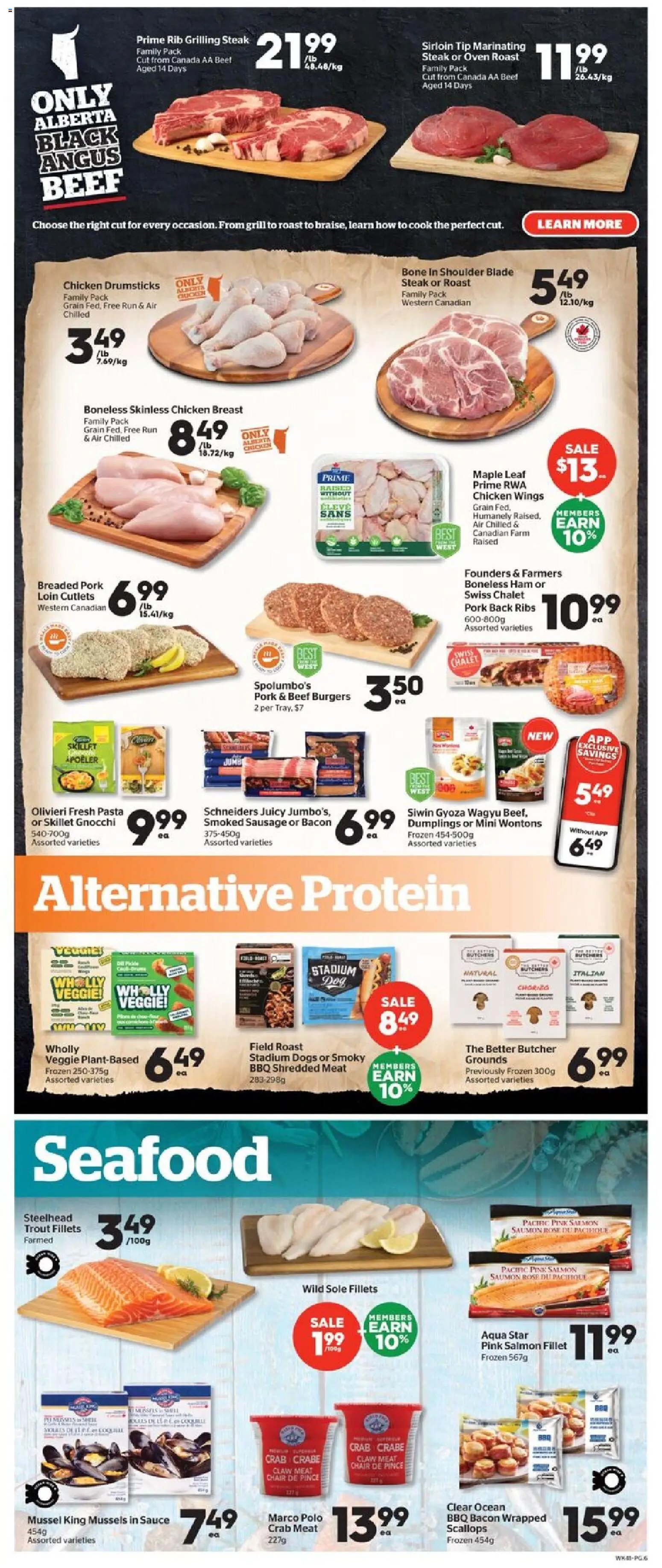 Calgary Co-op weekly flyer / circulaire