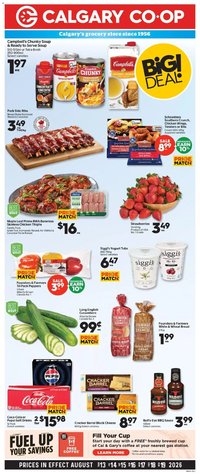 Calgary Co-op weekly flyer / circulaire