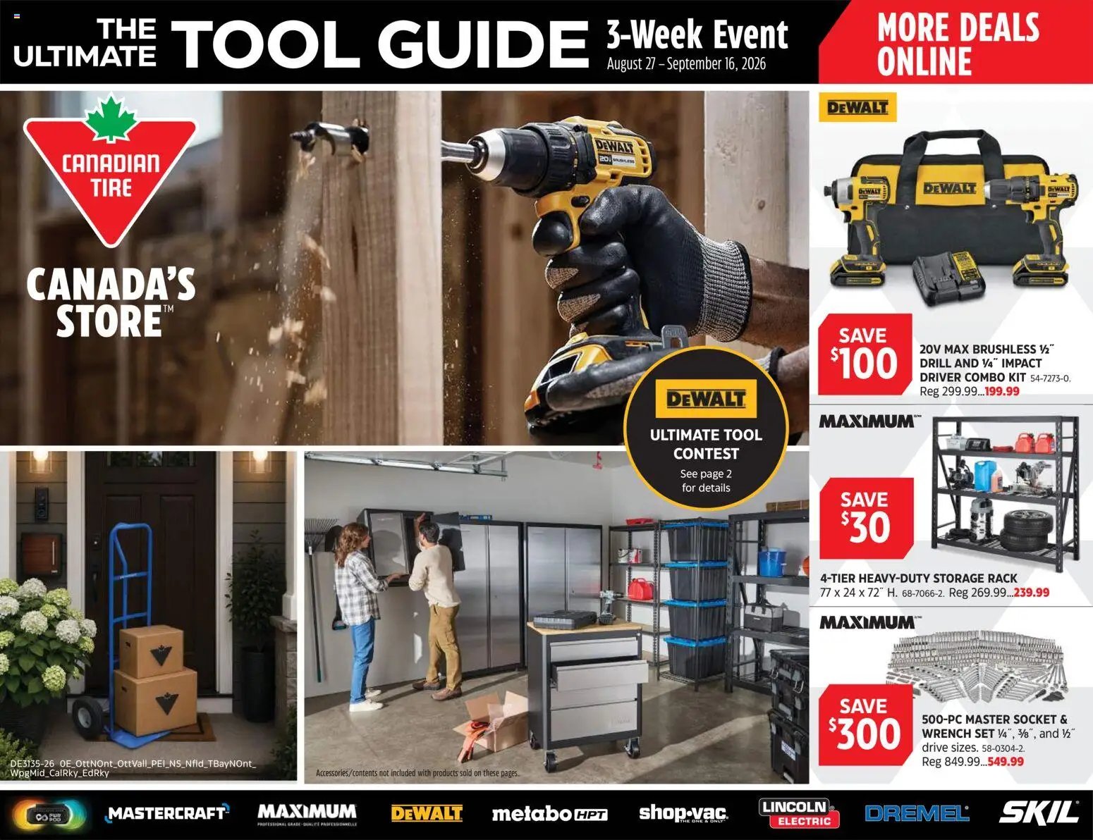 Canadian Tire flyer - The Ultimate Tool Guide
