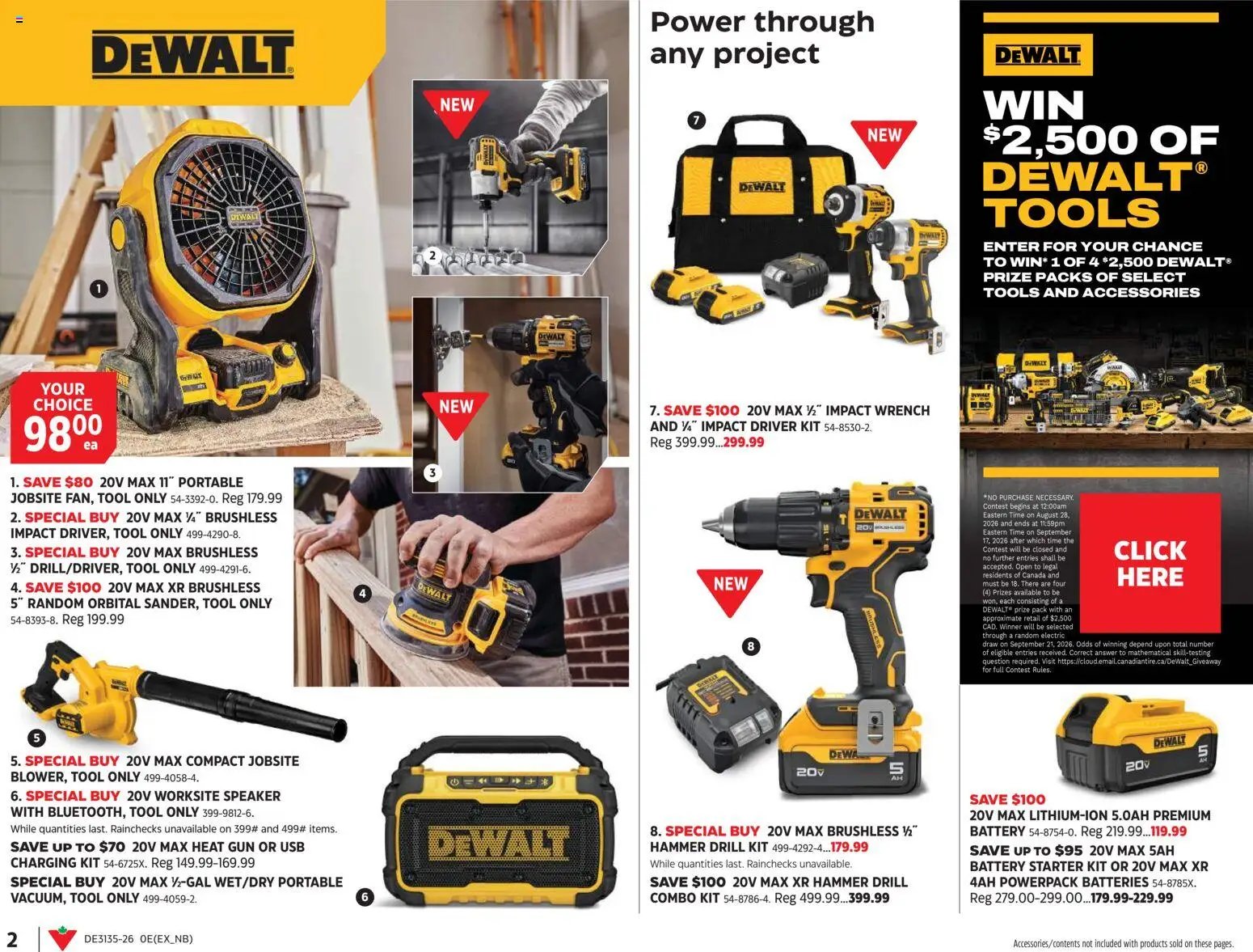 Canadian Tire flyer - The Ultimate Tool Guide