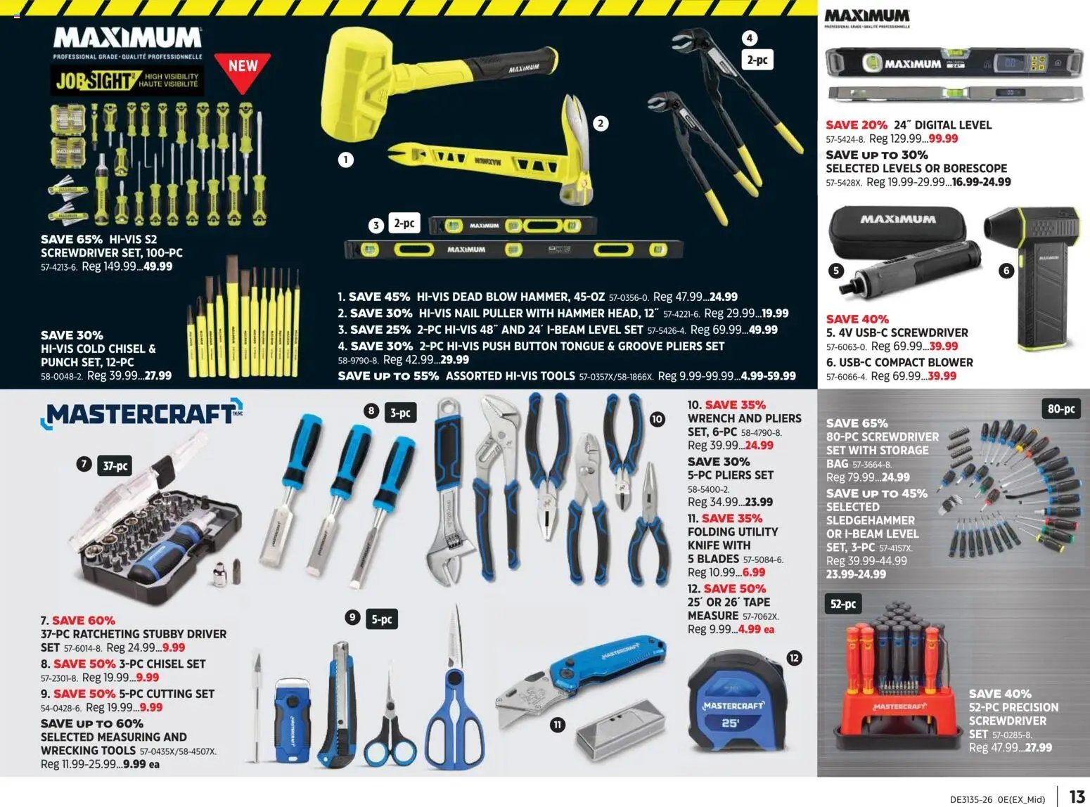 Canadian Tire flyer - The Ultimate Tool Guide