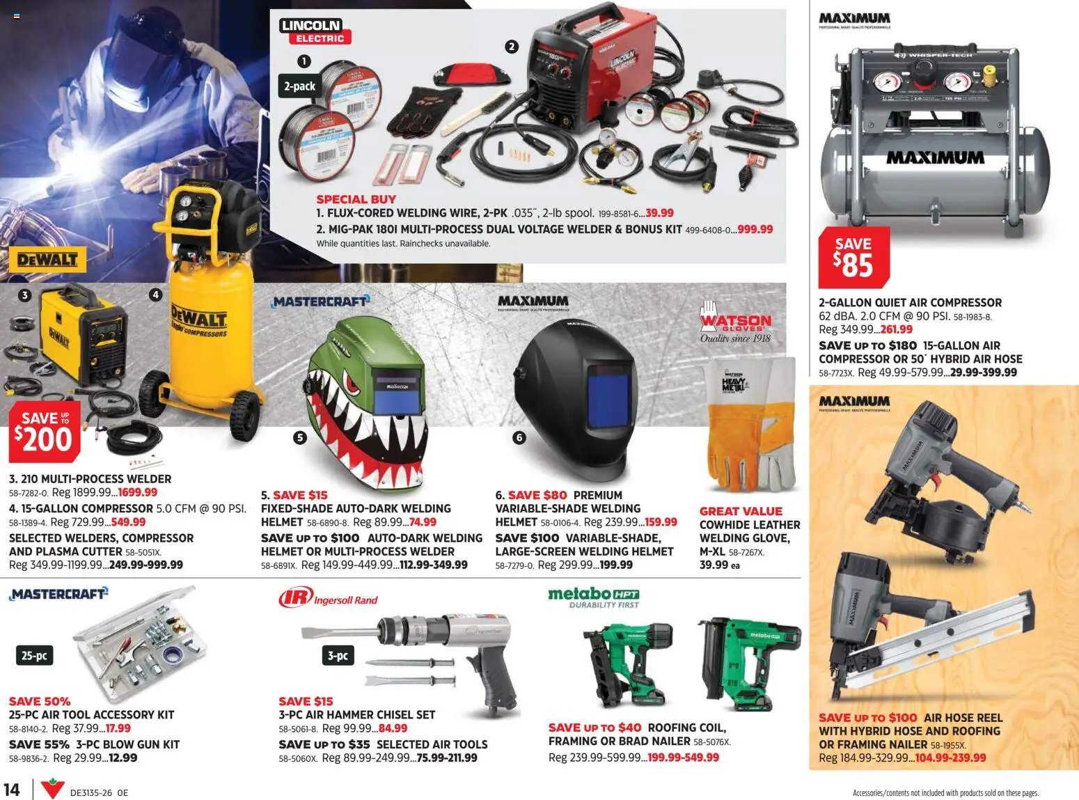 Canadian Tire flyer - The Ultimate Tool Guide