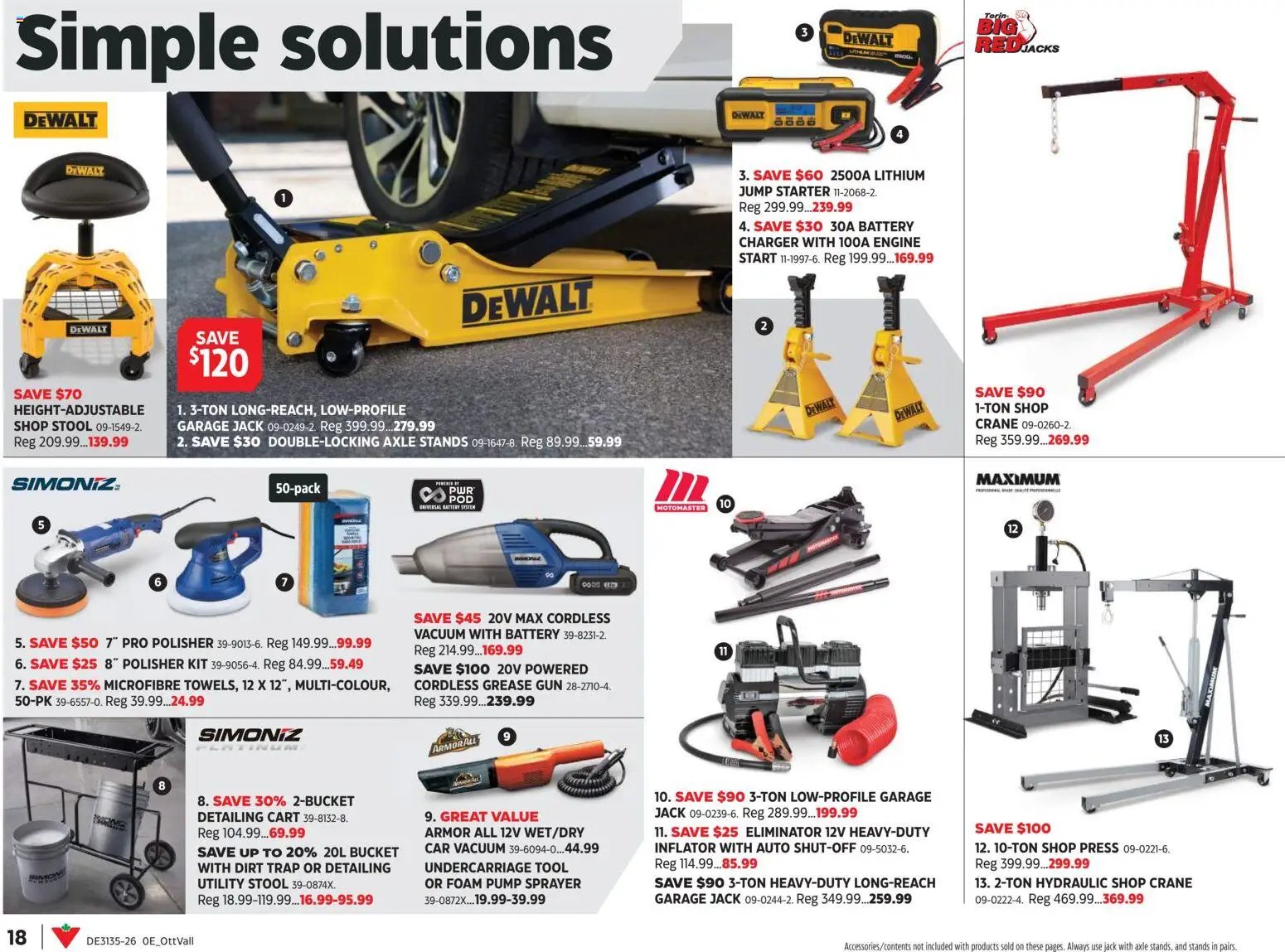 Canadian Tire flyer - The Ultimate Tool Guide