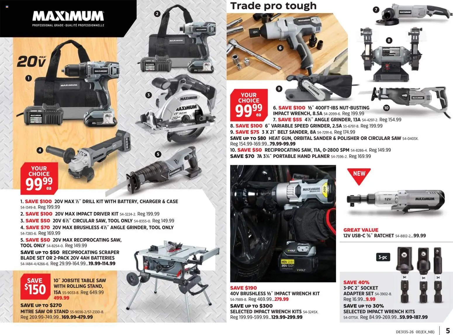 Canadian Tire flyer - The Ultimate Tool Guide
