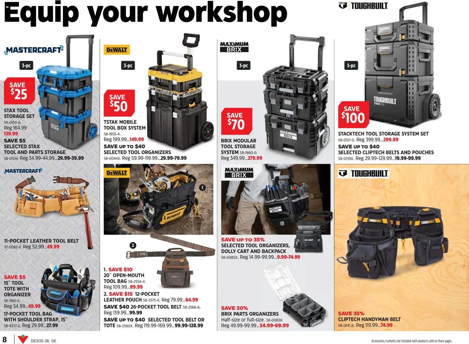 Canadian Tire flyer - The Ultimate Tool Guide