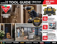 Canadian Tire flyer - The Ultimate Tool Guide