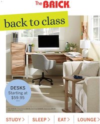 The Brick flyer - Back to class