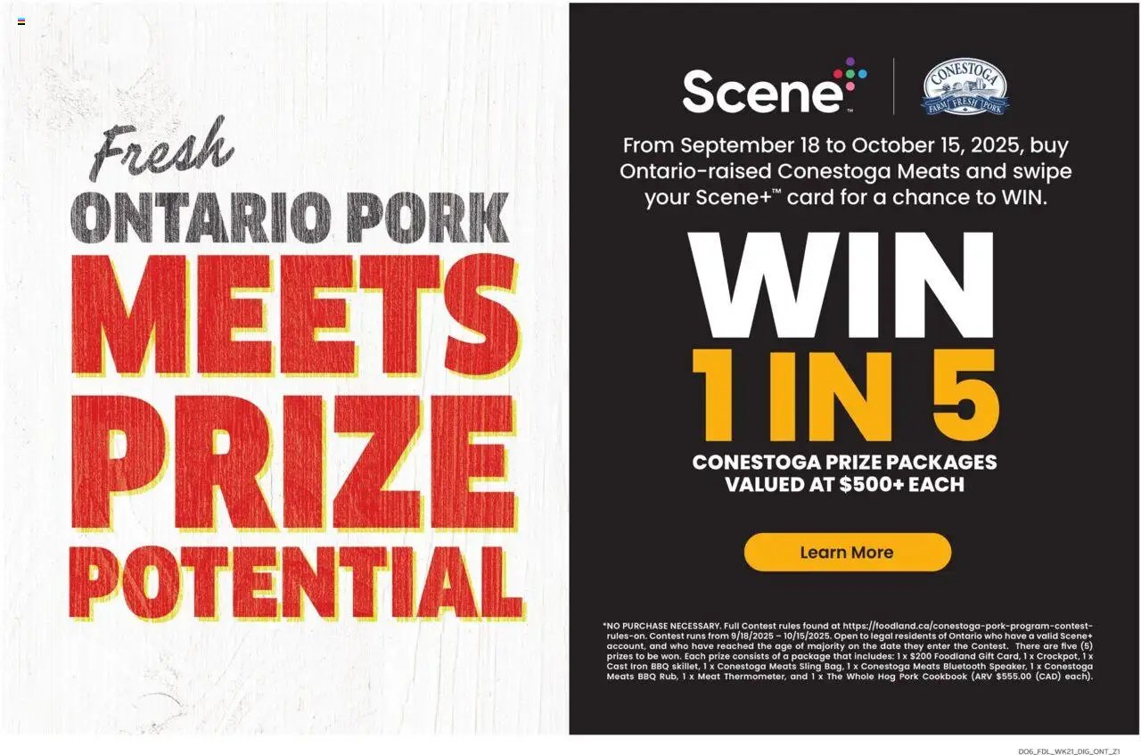 Foodland weekly flyer / circulaire